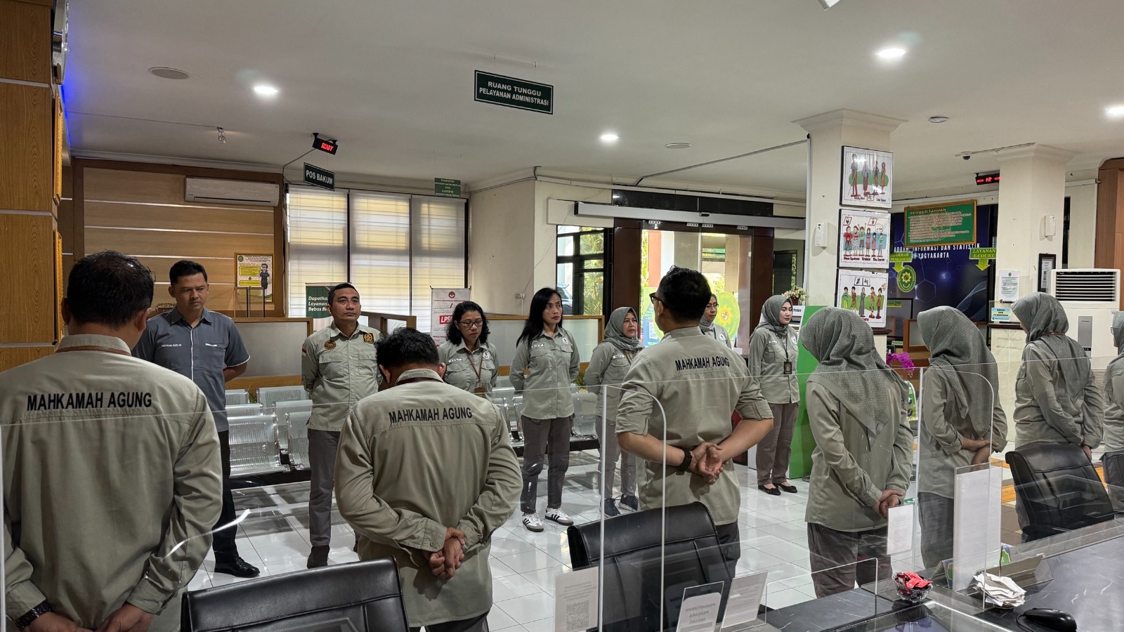 Apel Pagi Rutin Petugas PTSP 10 Juli 2024