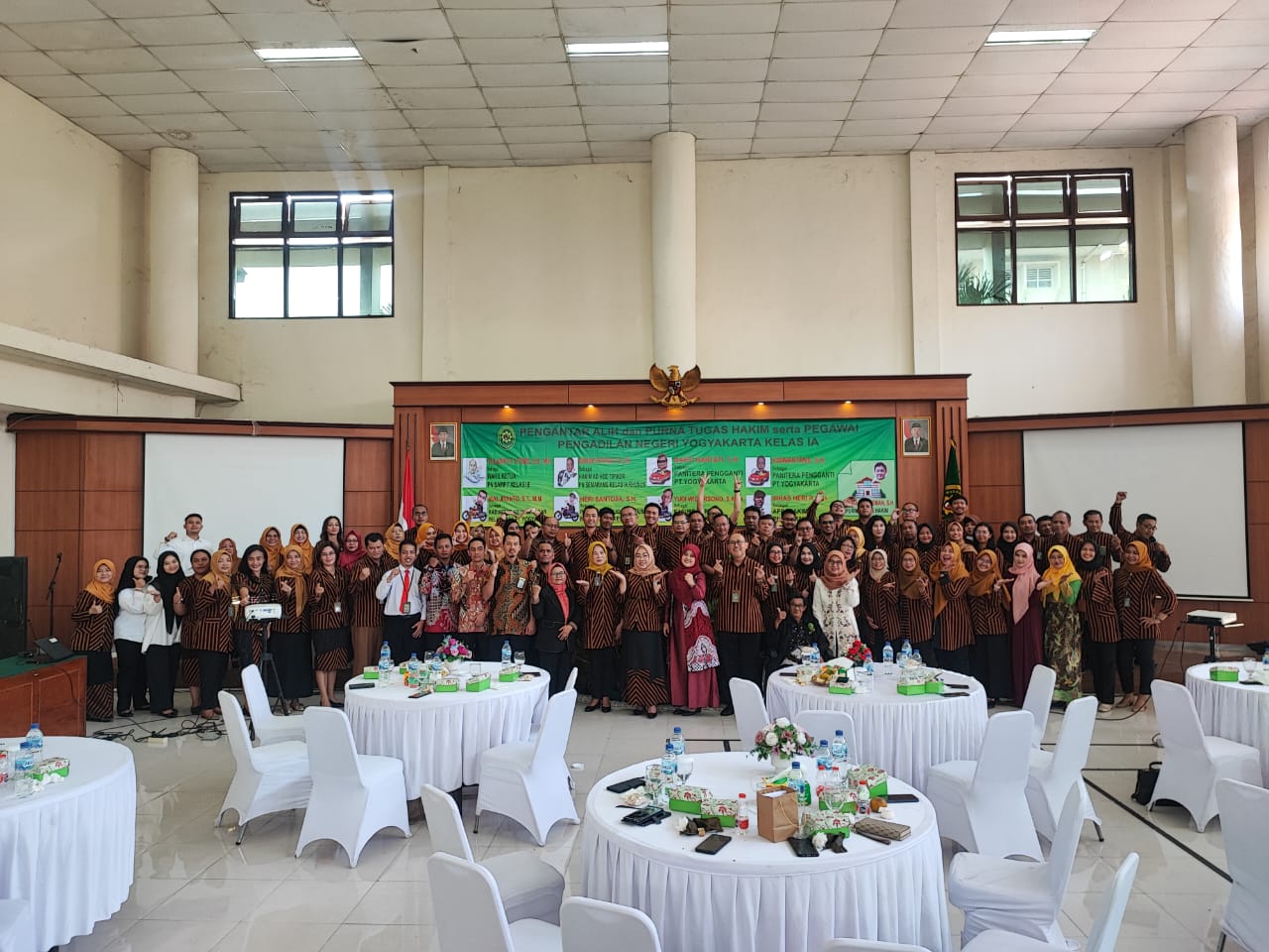 Pengantar Alih dan Purna Tugas Hakim serta Pegawai Pengadilan Negeri Yogyakarta