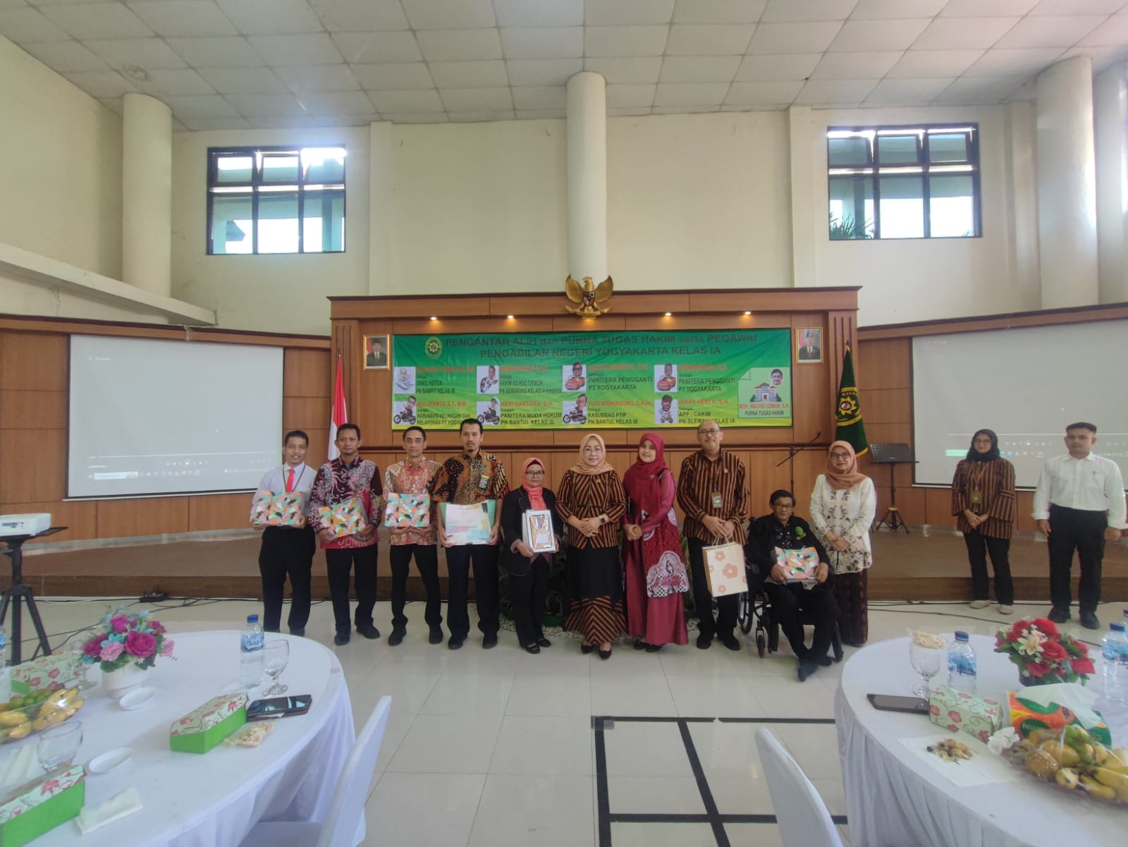 Pengantar Alih dan Purna Tugas Hakim serta Pegawai Pengadilan Negeri Yogyakarta