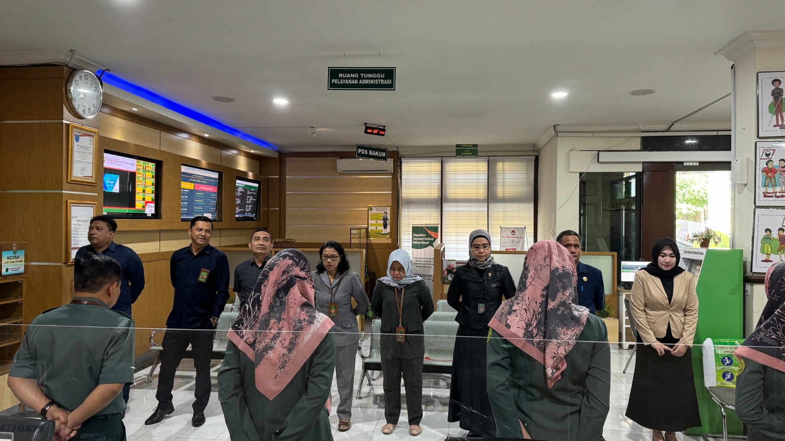 Apel Pagi Rutin Petugas PTSP 23 Juli 2024