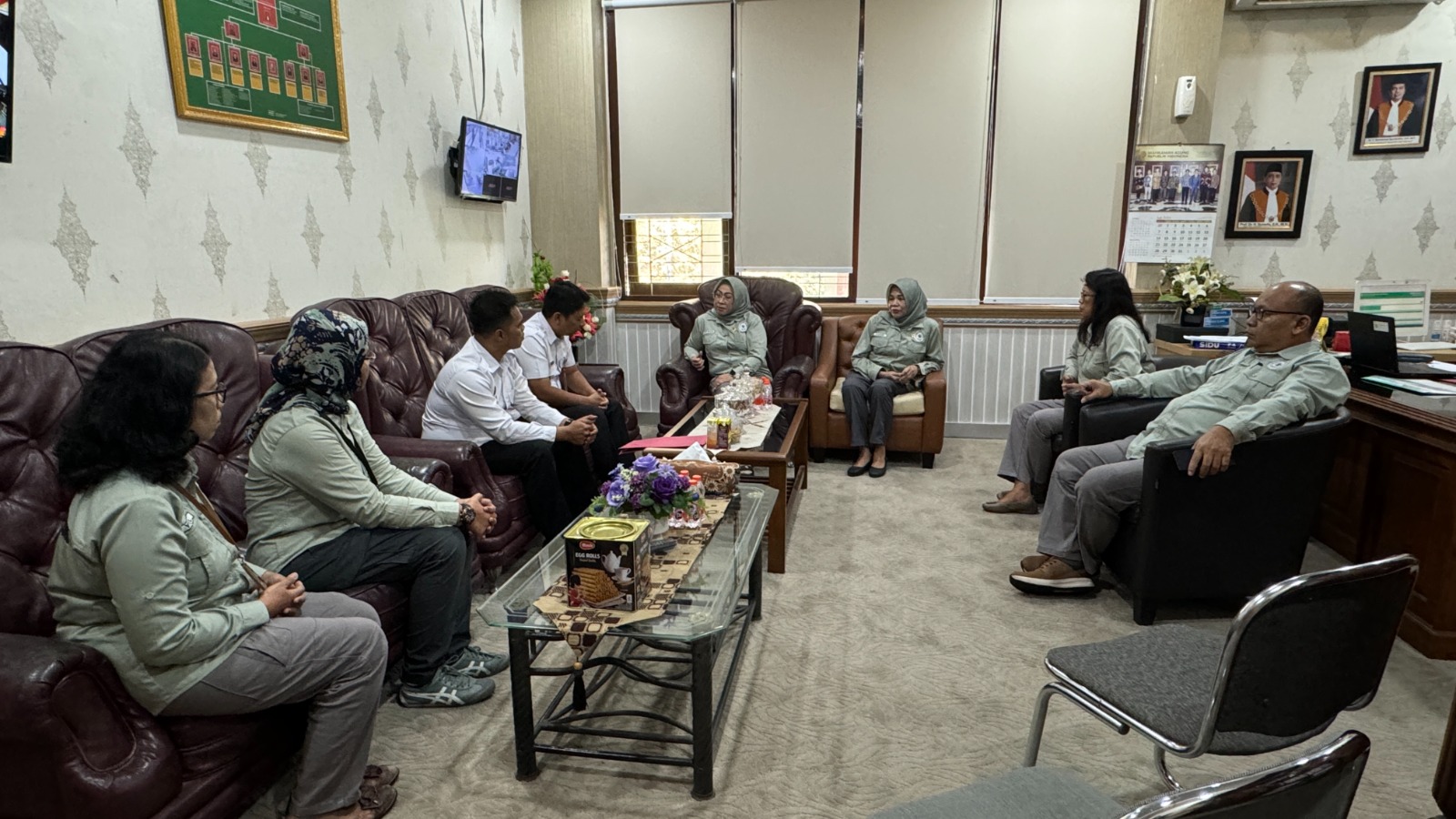 Pengadilan Negeri Yogyakarta Mendapatkan Kunjungan Kerja dari Jajaran Rumah Tahanan Yogyakarta