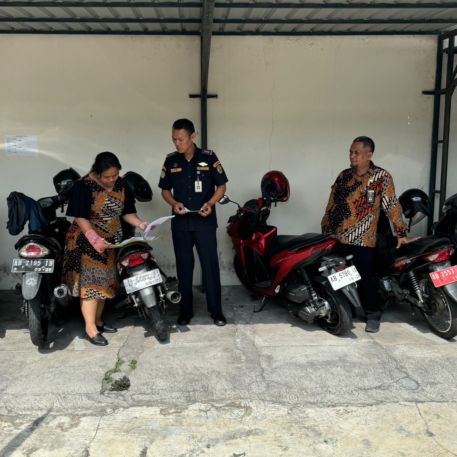 Pengujian dan Penilaian atas Kendaraan Dinas pada Pengadilan Negeri Yogyakarta