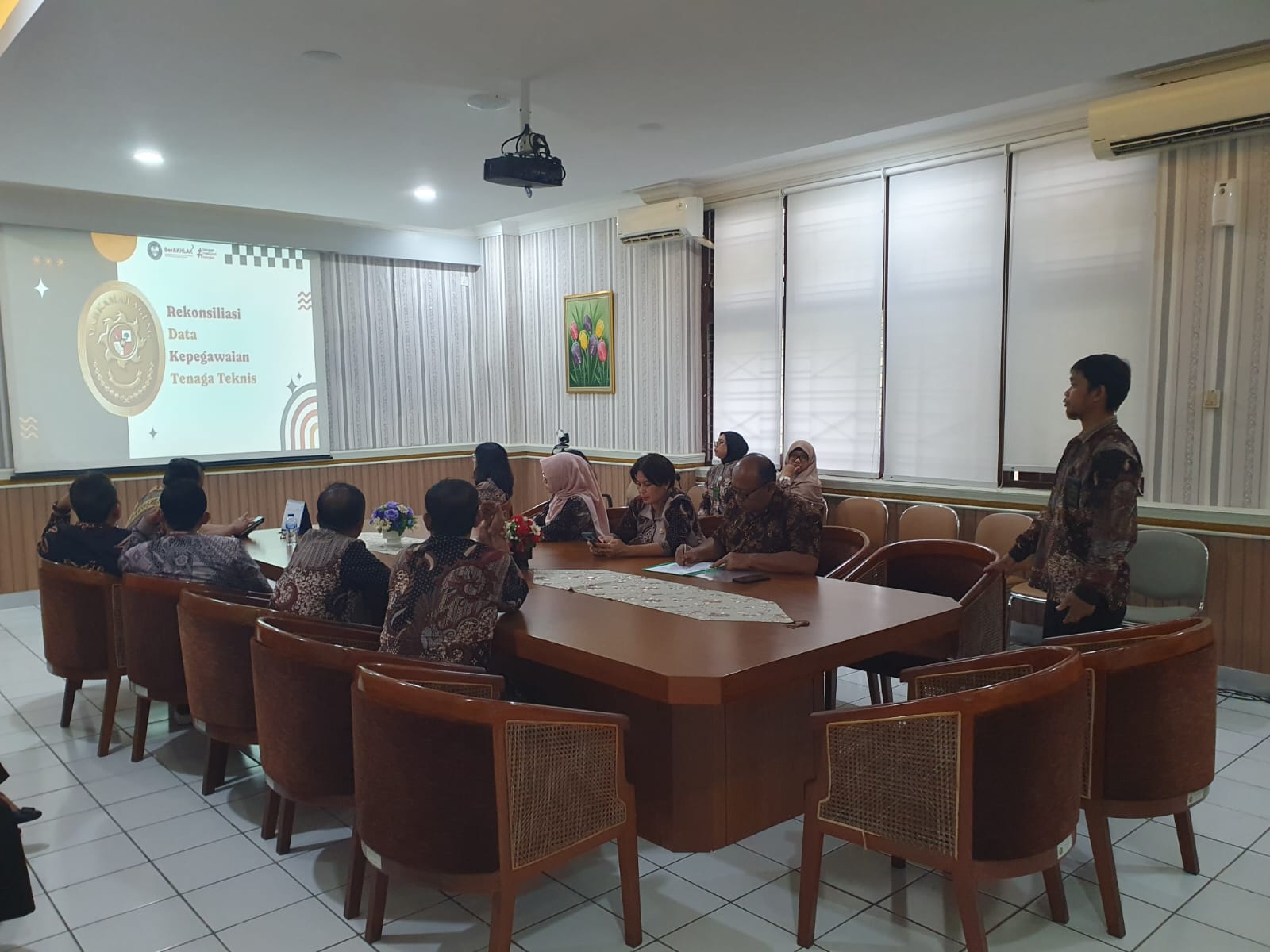 Sosialisasi Rekonsiliasi Data Kepegawaian Tenaga Teknis pada Aplikasi SIKEP dan Aplikasi BIS Pengadilan Negeri Yogyakarta