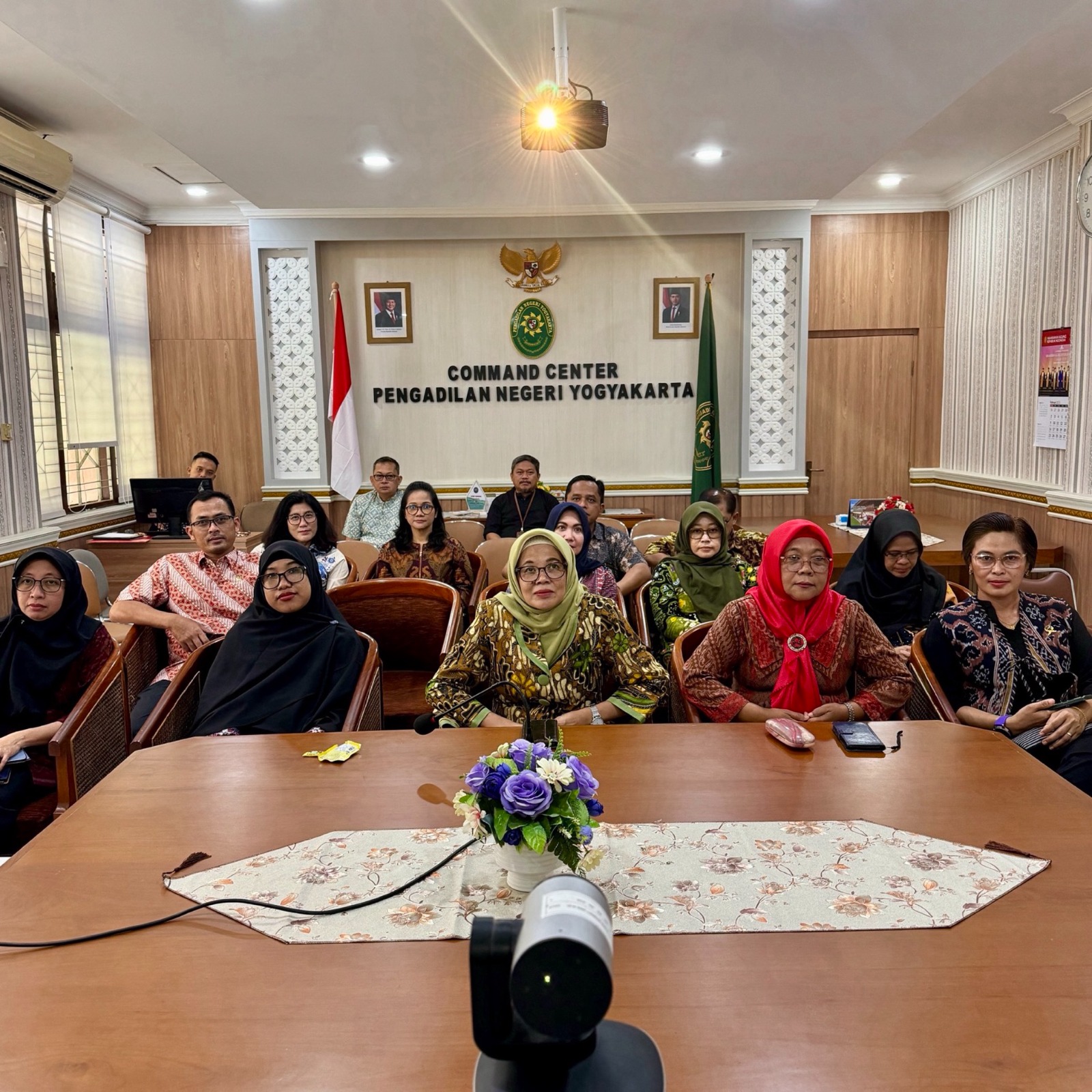 Pengadilan Negeri Yogyakarta Mengikuti Dialog Yudisial bersama Ditjen Badilum dan FCFCOA