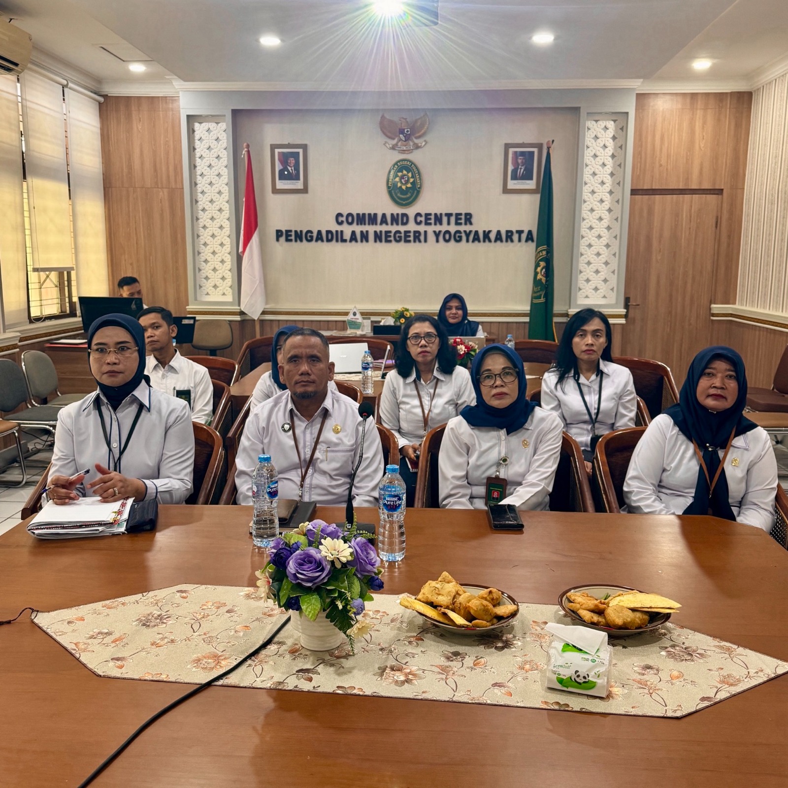 Pengadilan Negeri Yogyakarta Mengikuti Sosialisasi Penyusunan SAKIP di Lingkungan Badan Peradilan Umum