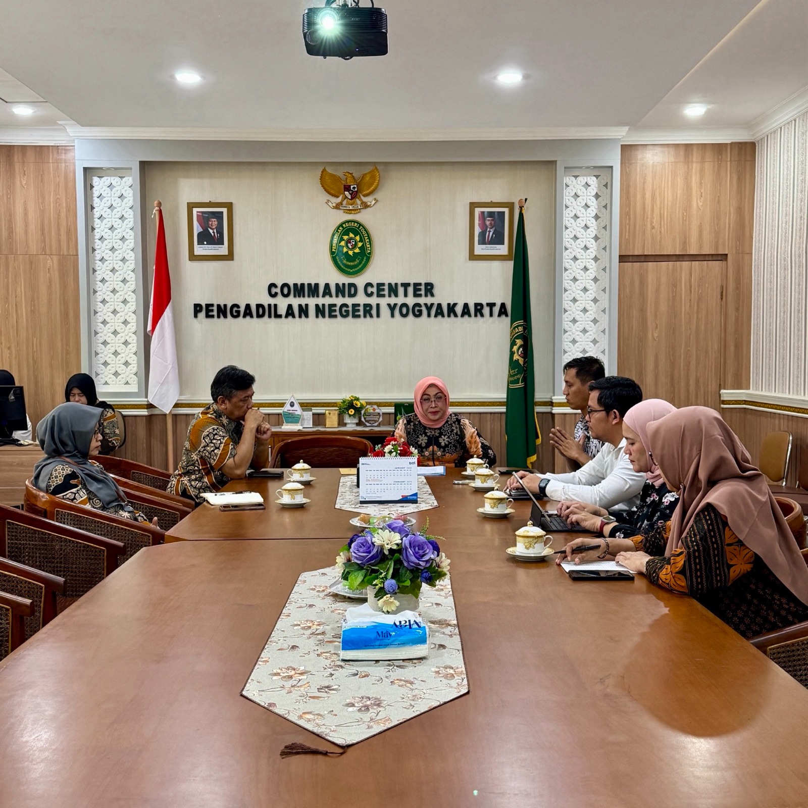 Pengadilan Negeri Yogyakarta Mendapatkan Permohonan Diskusi/Wawancara Penguatan Analisis Bidang Legislasi atas Permintaan Komisi III DPR RI
