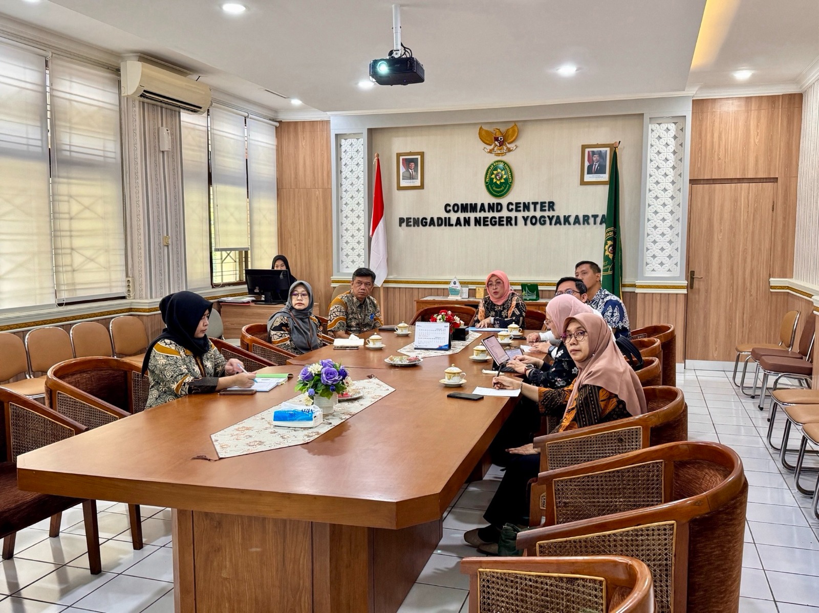 Pengadilan Negeri Yogyakarta Mendapatkan Permohonan Diskusi/Wawancara Penguatan Analisis Bidang Legislasi atas Permintaan Komisi III DPR RI