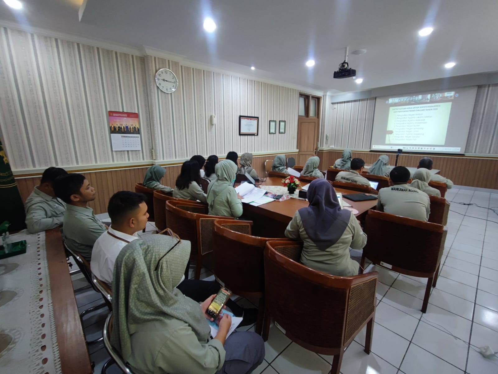 Pengadilan Negeri Yogyakarta Mengikuti Pencanangan dan Workshop Sosialisasi SMAP Tahun 2025