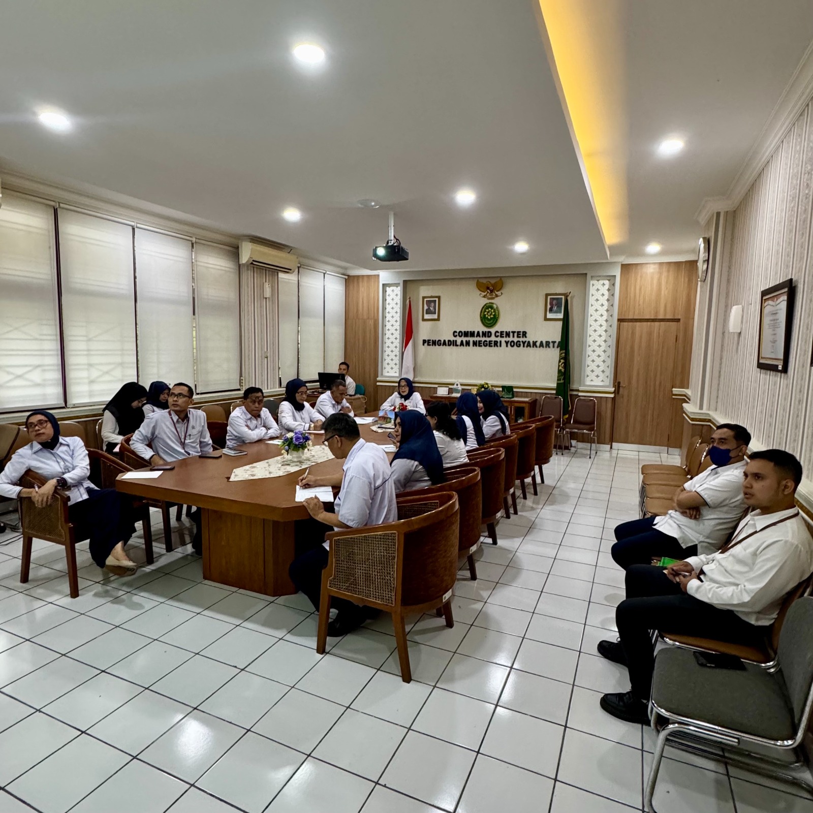Rapat Koordinasi Tim Persiapan Lomba Penilaian Kinerja Tahun 2025 Pengadilan Negeri Yogyakarta
