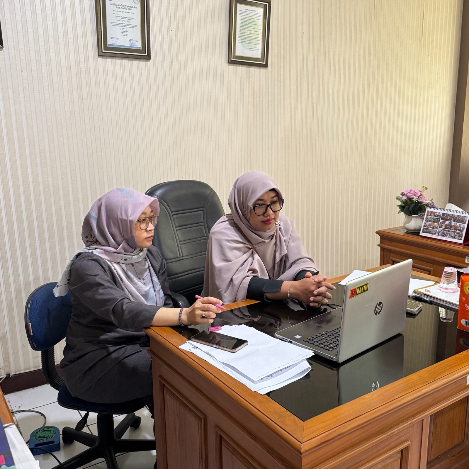 Hakim Pengadilan Negeri Yogyakarta Mengikuti Koordinasi Efektivitas Penegakan Hukum TPPU dengan Penilaian Risiko