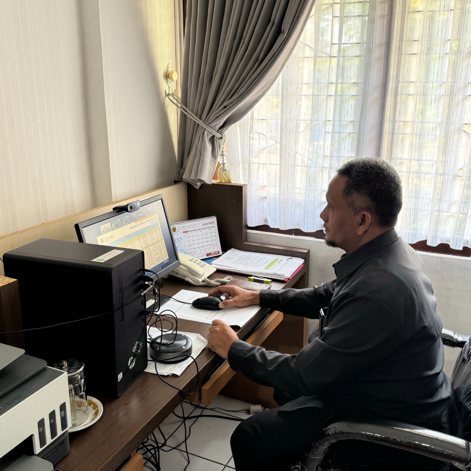 Sekretaris Pengadilan Negeri Yogyakarta Mengikuti Stakeholder Day Triwulan I Tahun 2025
