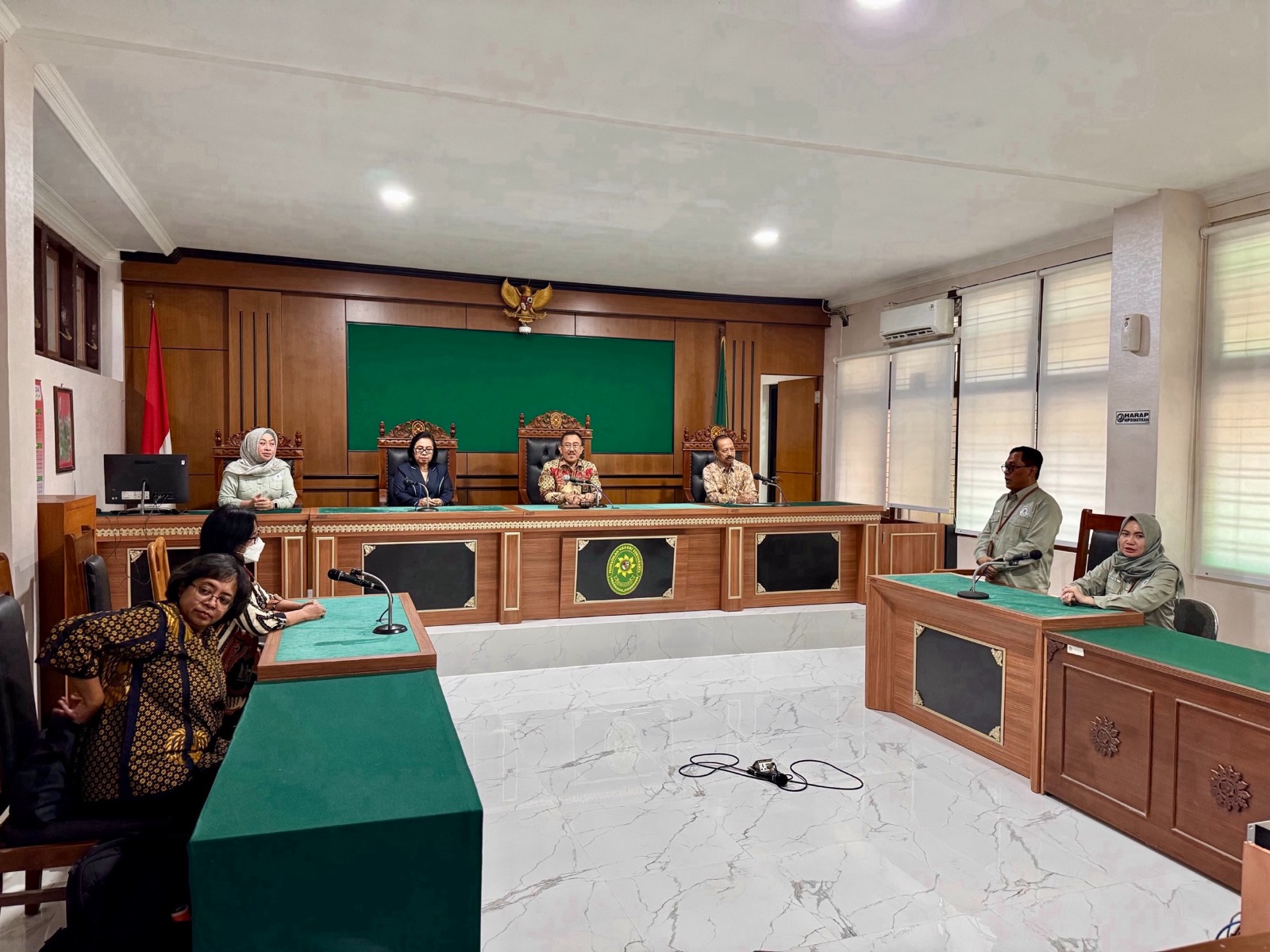 Ujian Akhir PPCH Terpadu Lingkungan Peradilan Umum Gelombang 2 di Pengadilan Negeri Yogyakarta