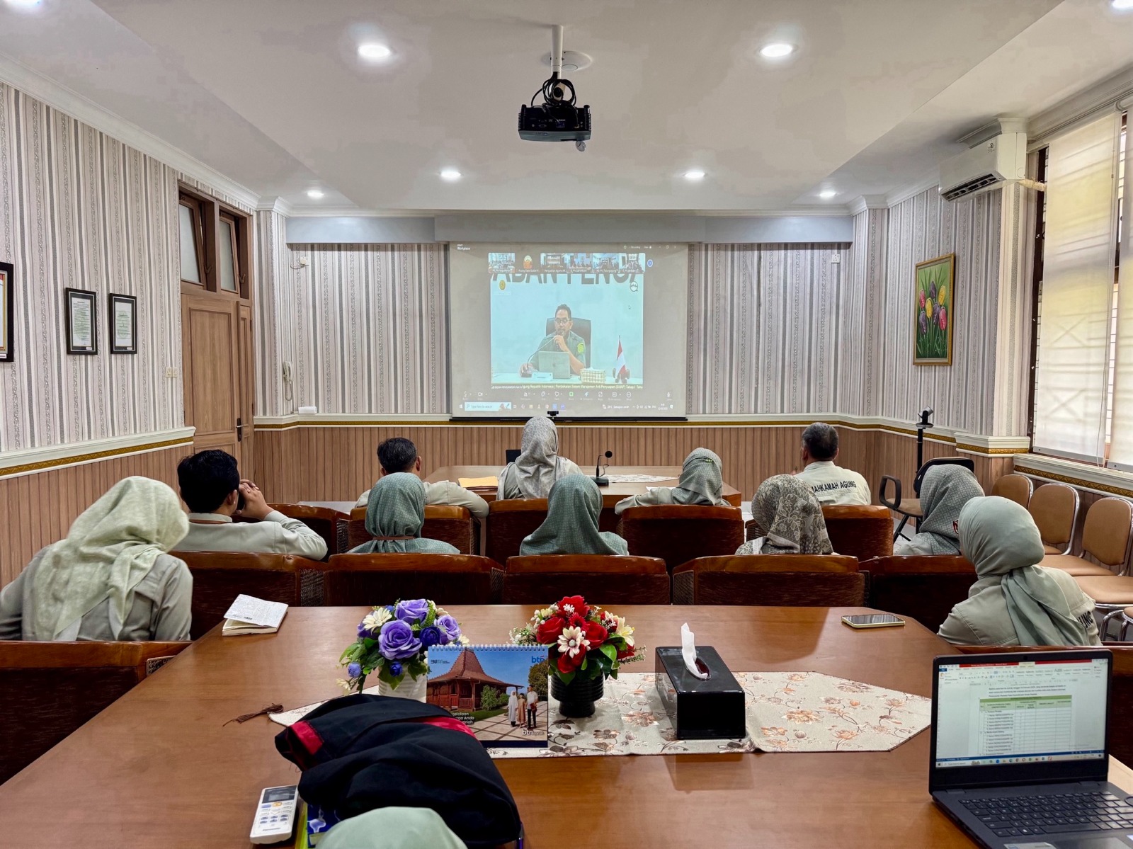 Pengadilan Negeri Yogyakarta Mengikuti Pembekalan SMAP Tahap 1 Tahun 2025