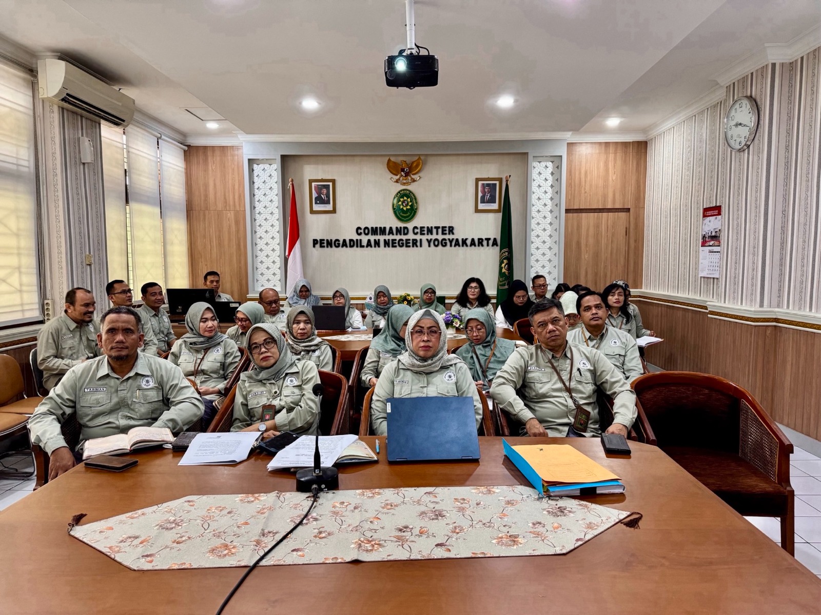 Pengadilan Negeri Yogyakarta Mengikuti Pembekalan SMAP Tahap 1 Tahun 2025