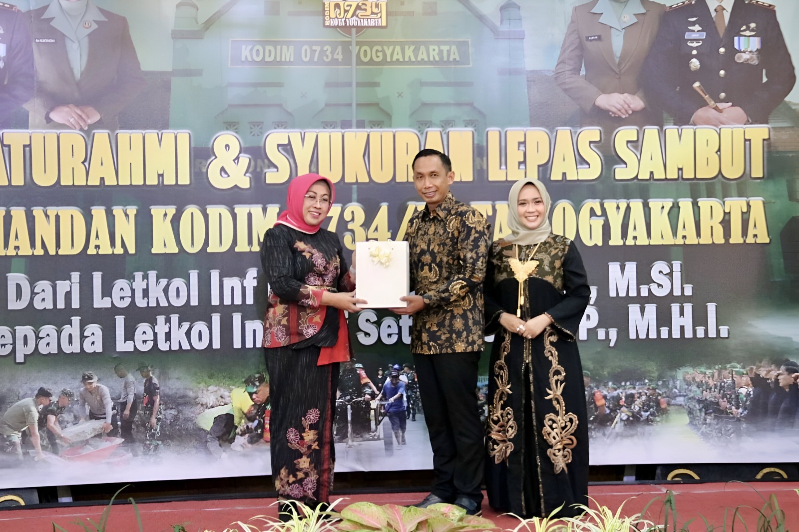Ketua Pengadilan Negeri Yogyakarta Menghadiri Silaturahmi dan Syukuran Lepas Sambut Komandan Kodim 0734/Kota Yogyakarta