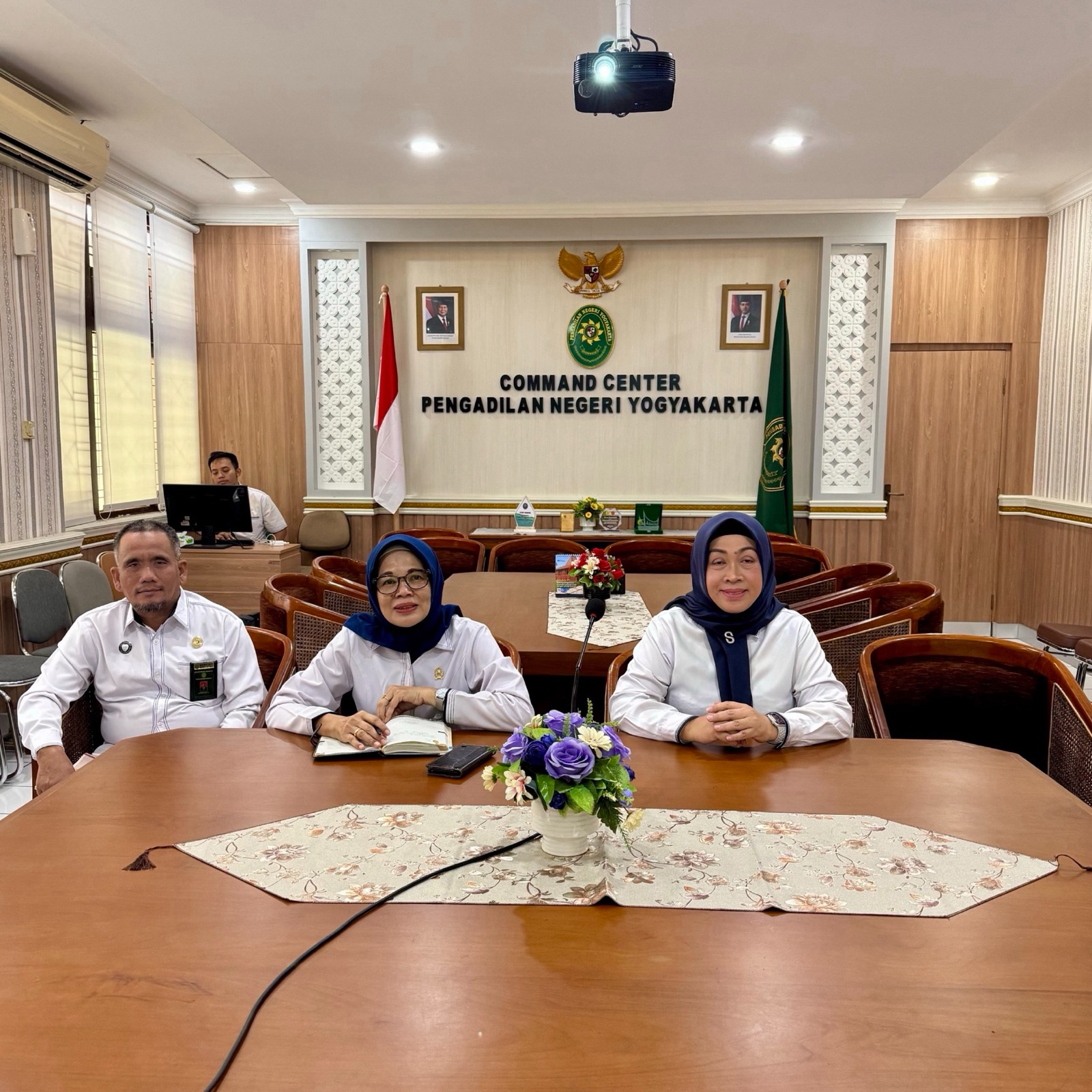 Pengadilan Negeri Yogyakarta Mengikuti Rapat Koordinasi Pimpinan Pengadilan dengan Direktorat Jenderal Badan Peradilan Umum