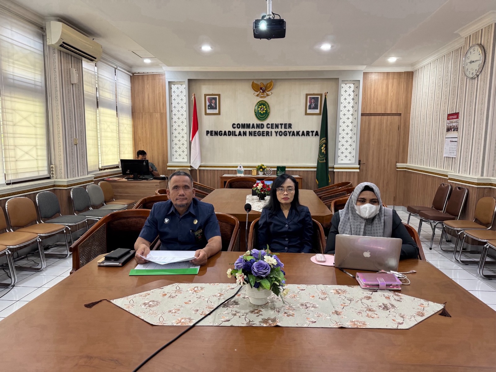 Pengadilan Negeri Yogyakarta Mengikuti Koordinasi Teknis Pemutakhiran Halaman III DIPA Satker Lingkup Kanwil DJPb Provinsi D.I.Yogyakarta Triwulan I Tahun 2025