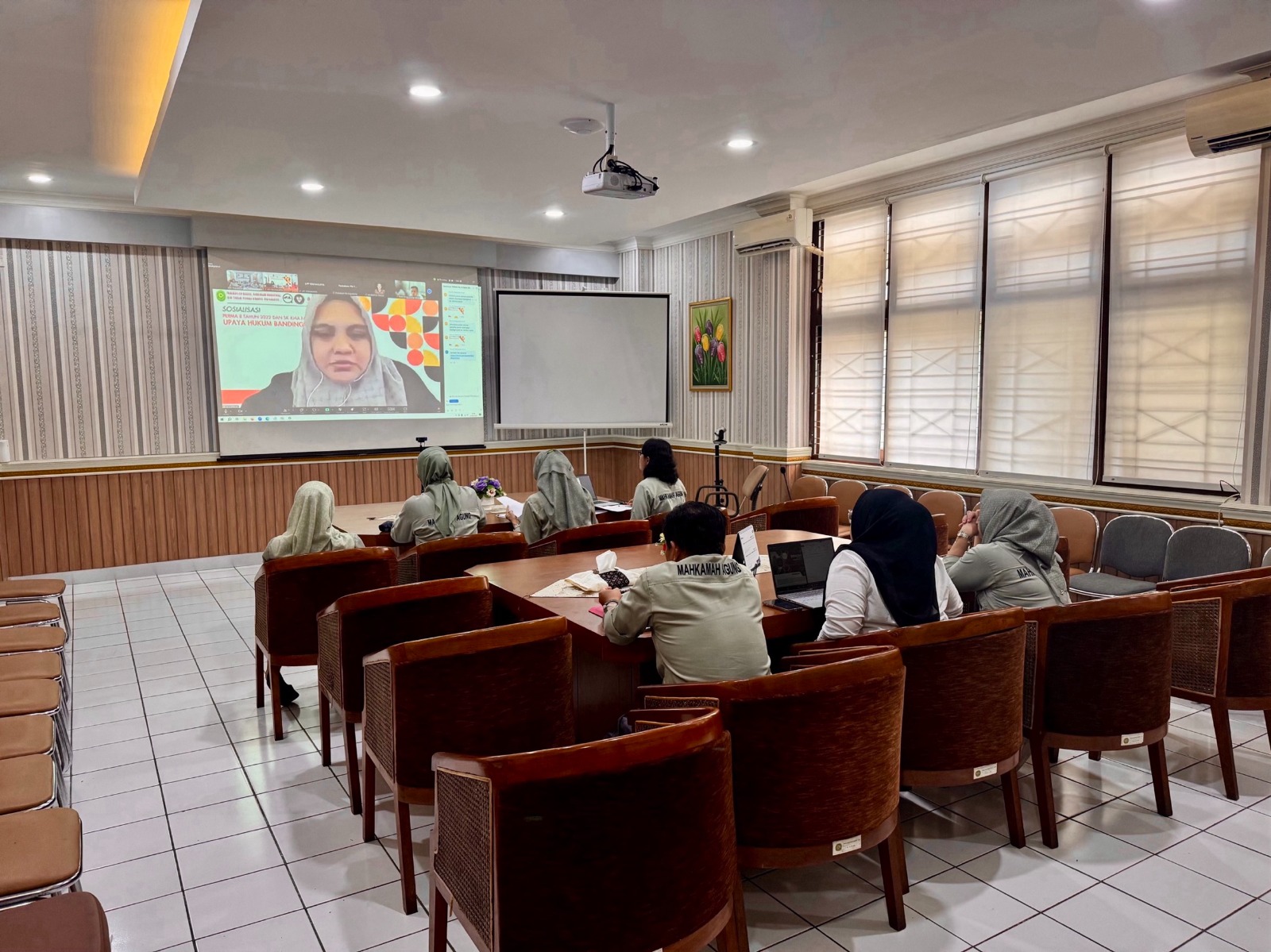 Pengadilan Negeri Yogyakarta Melaksanakan Sosialisasi PERMA No. 8 Tahun 2022 dan SK KMA nomor 365/KMA/SK/XII/2022