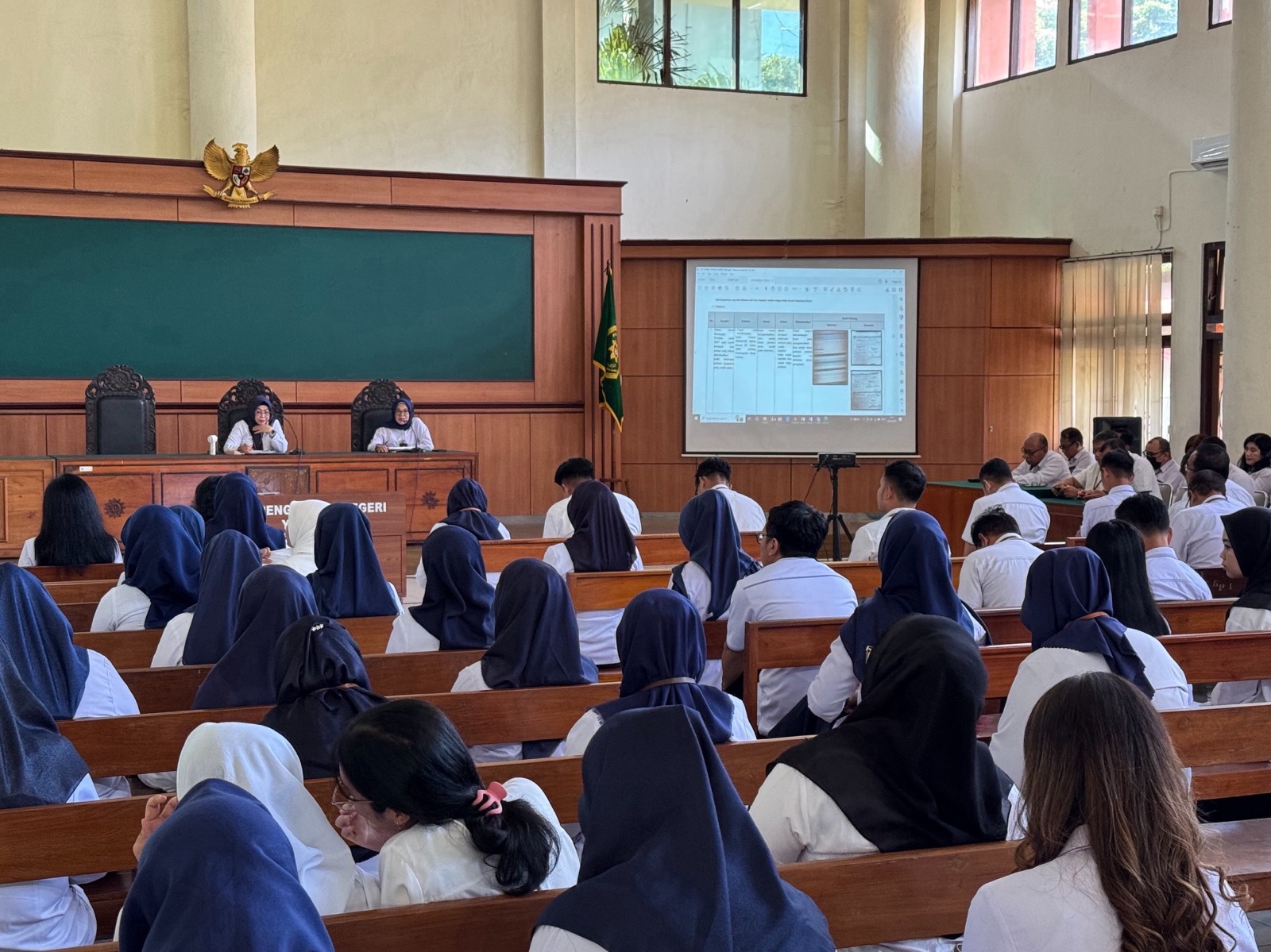 Rapat Pembinaan dan Monev Kinerja Pengadilan Negeri Yogyakarta Bulan Maret 2025