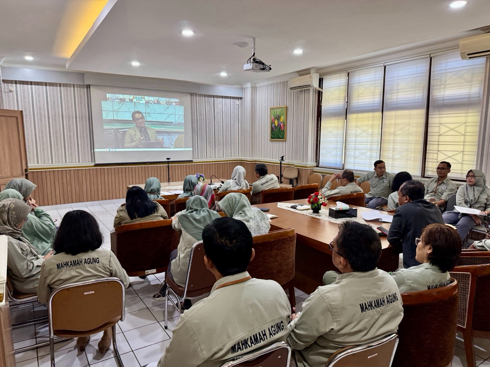 Pengadilan Negeri Yogyakarta Mengikuti Perisai Badilum episode ke-6