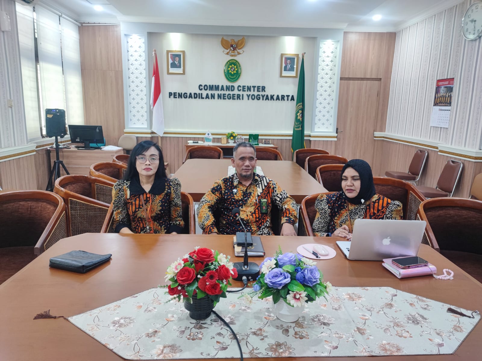 Pengadilan Negeri Yogyakarta Mengikuti Sosialisasi Aplikasi e-Monev Bappenas 2025