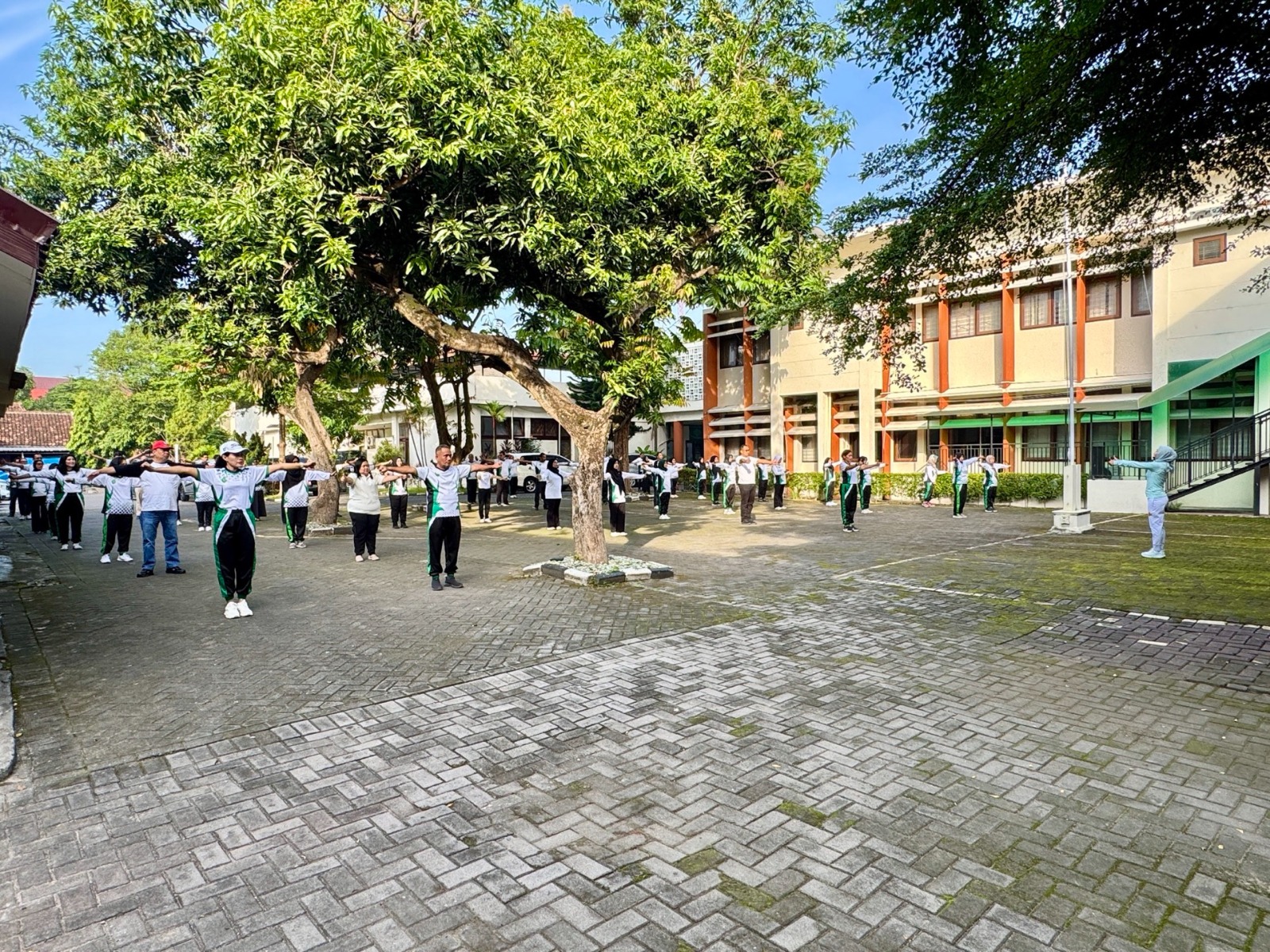 Senam Pagi dan Sarapan Pagi bersama Pengadilan Negeri Yogyakarta