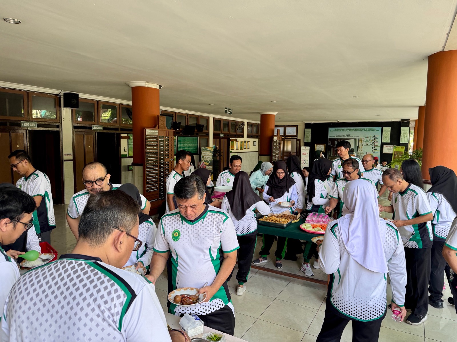 Senam Pagi dan Sarapan Pagi  bersama Pengadilan Negeri Yogyakarta