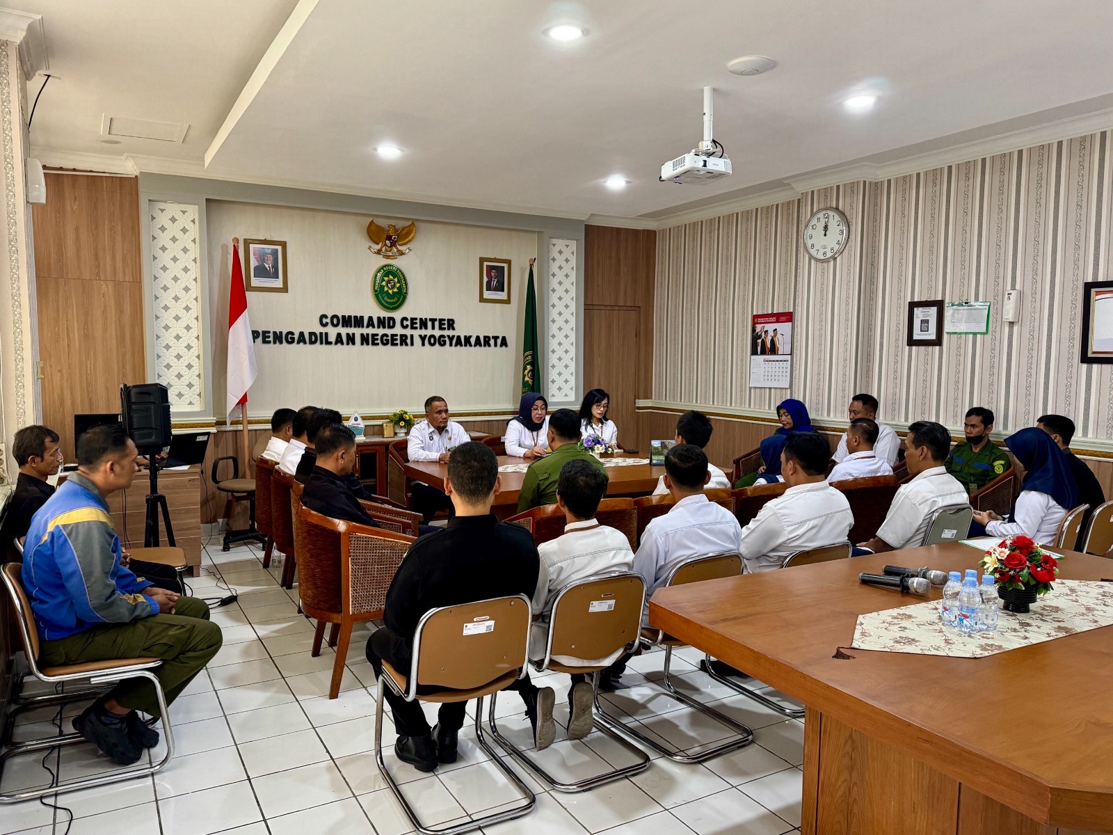 Pembinaan dan Monev Kinerja Triwulan II PPNPN Pengadilan Negeri Yogyakarta Tahun 2025