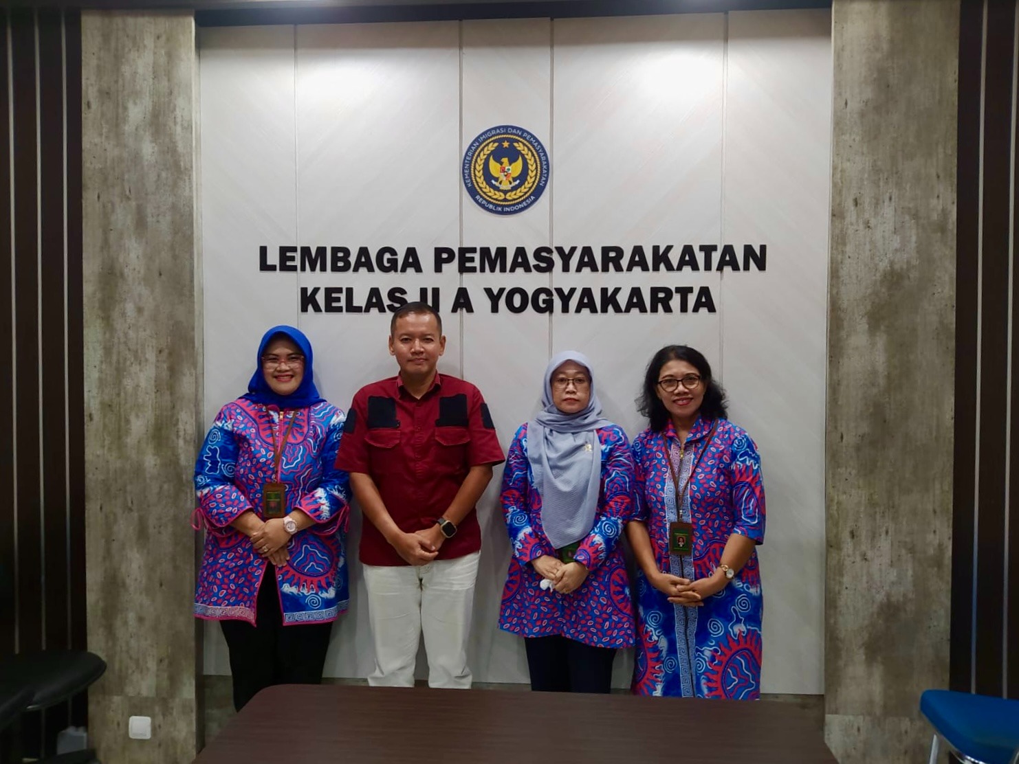 Tim WASMAT Pengadilan Negeri Yogyakarta Melakukan Kunjungan ke Lapas Kelas II A Yogyakarta 