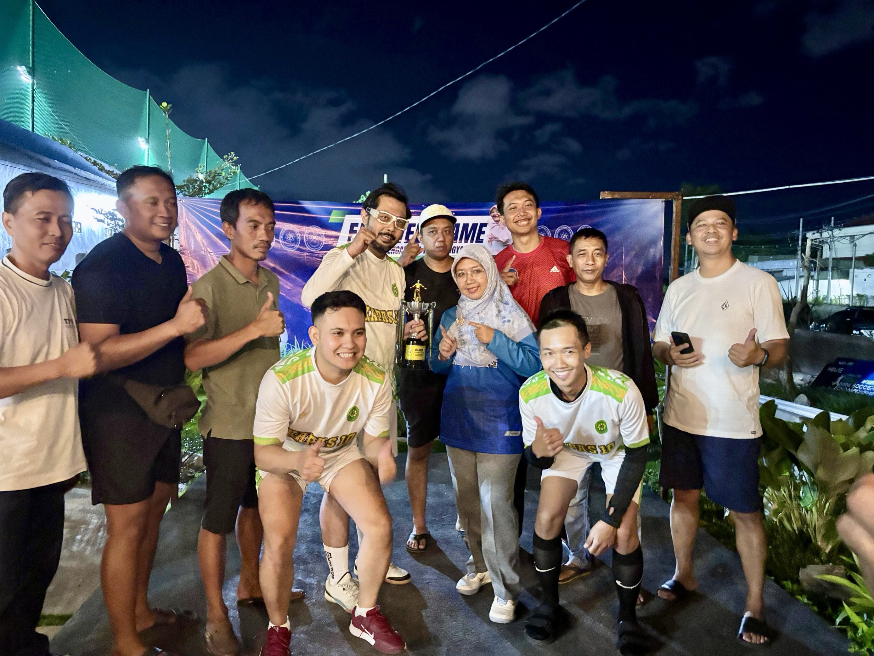 Pengadilan Negeri Yogyakarta Mengikuti Turnamen Mini Soccer Peradilan Umum se-Wilayah Hukum Pengadilan Tinggi Yogyakarta