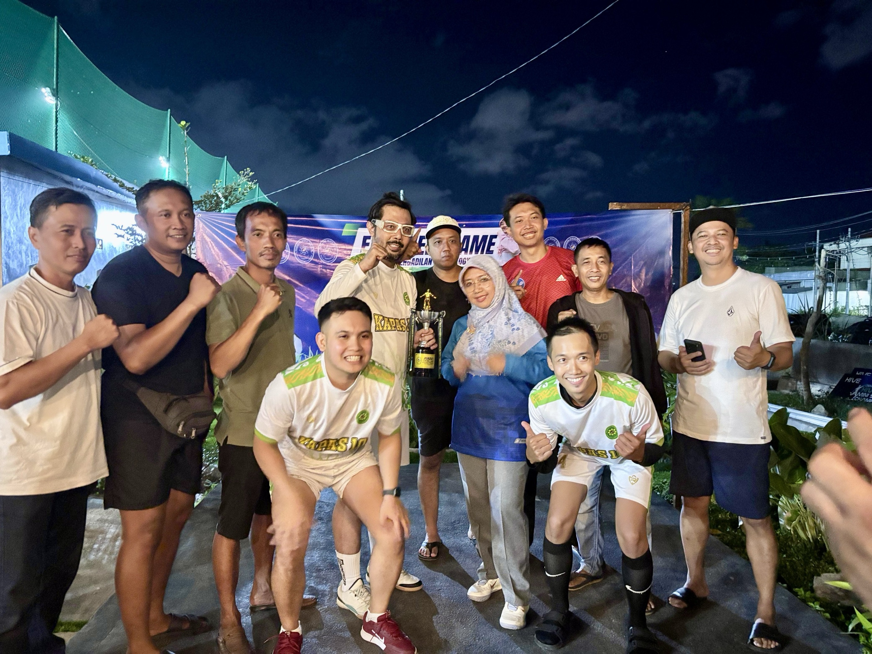 Pengadilan Negeri Yogyakarta Mengikuti Turnamen Mini Soccer Peradilan Umum se-Wilayah Hukum Pengadilan Tinggi Yogyakarta
