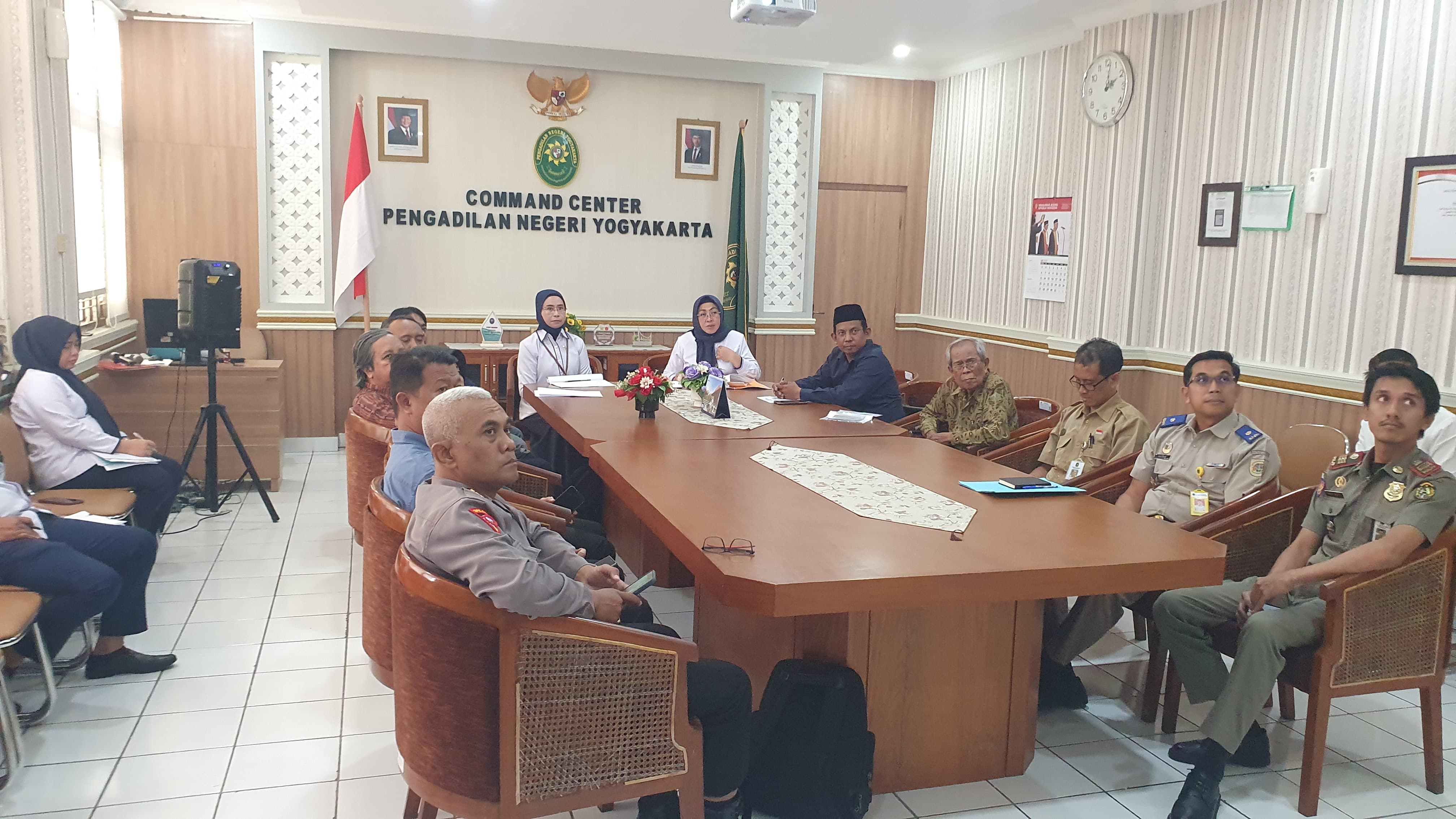 Pengadilan Negeri Yogyakarta Melaksanakan Rakor Pelaksanaan Eksekusi Perkara Perdata