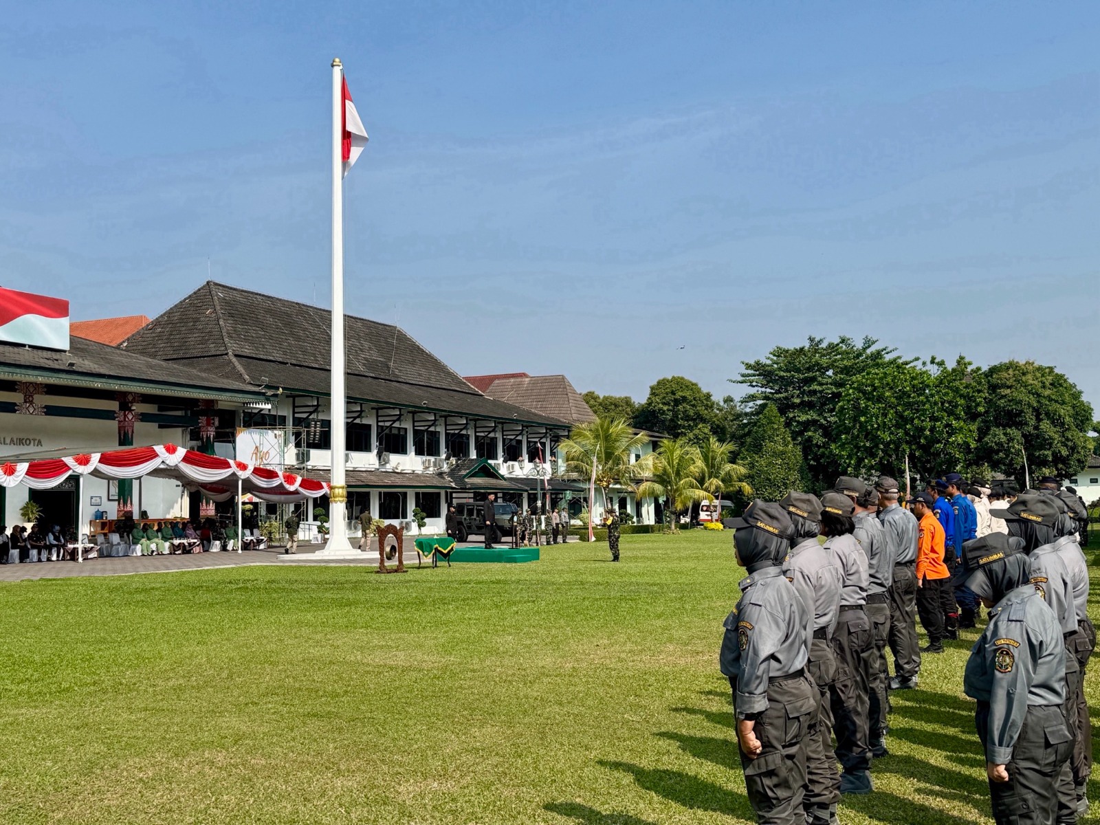 Ketua Pengadilan Negeri Yogyakarta Menghadiri Upacara Pembukaan TMMD Sengkuyung Tahap III Tahun 2025