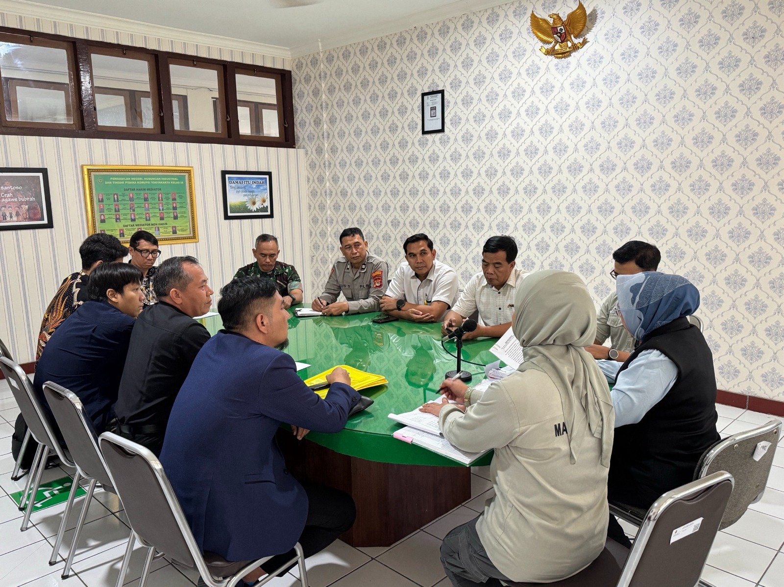 Pengadilan Negeri Yogyakarta Melaksanakan Rakor Pelaksanaan Eksekusi Perkara Perdata