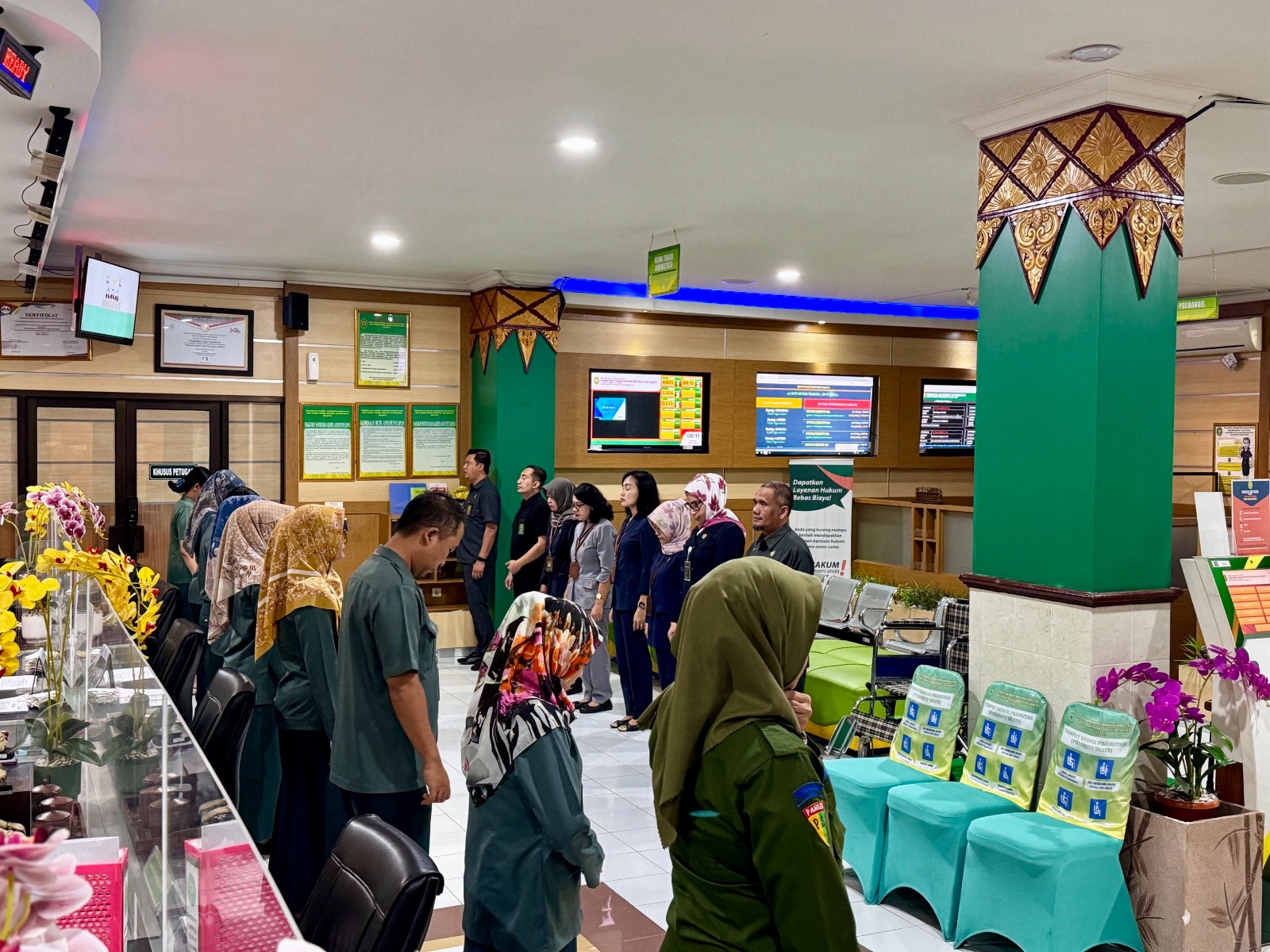 Apel Pagi Rutin Petugas PTSP 29 Juli 2025