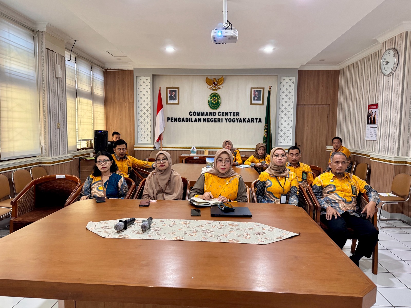 Pengadilan Negeri Yogyakarta Mengikuti Sosialisasi Implementasi Smart Majelis Tingkat Pertama