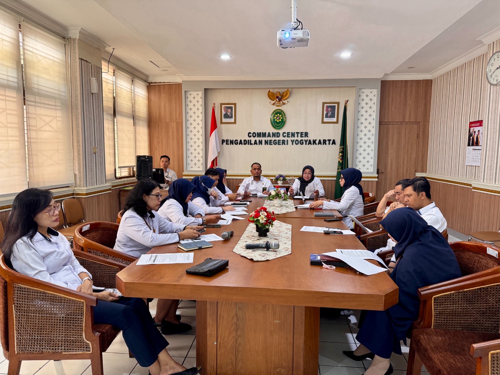 Rapat Monev Laporan Kinerja Instansi Pemerintah (LKJiP) Tahun 2024 Pengadilan Negeri Yogyakarta