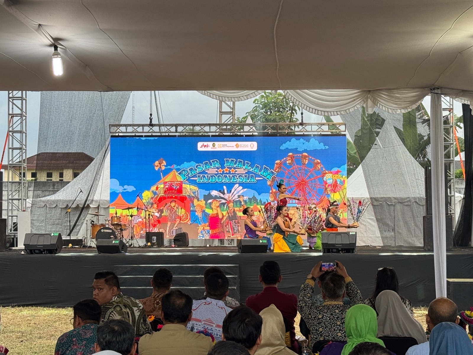 Ketua Pengadilan Negeri Yogyakarta Menghadiri Pembukaan Pasar Malam Indonesia