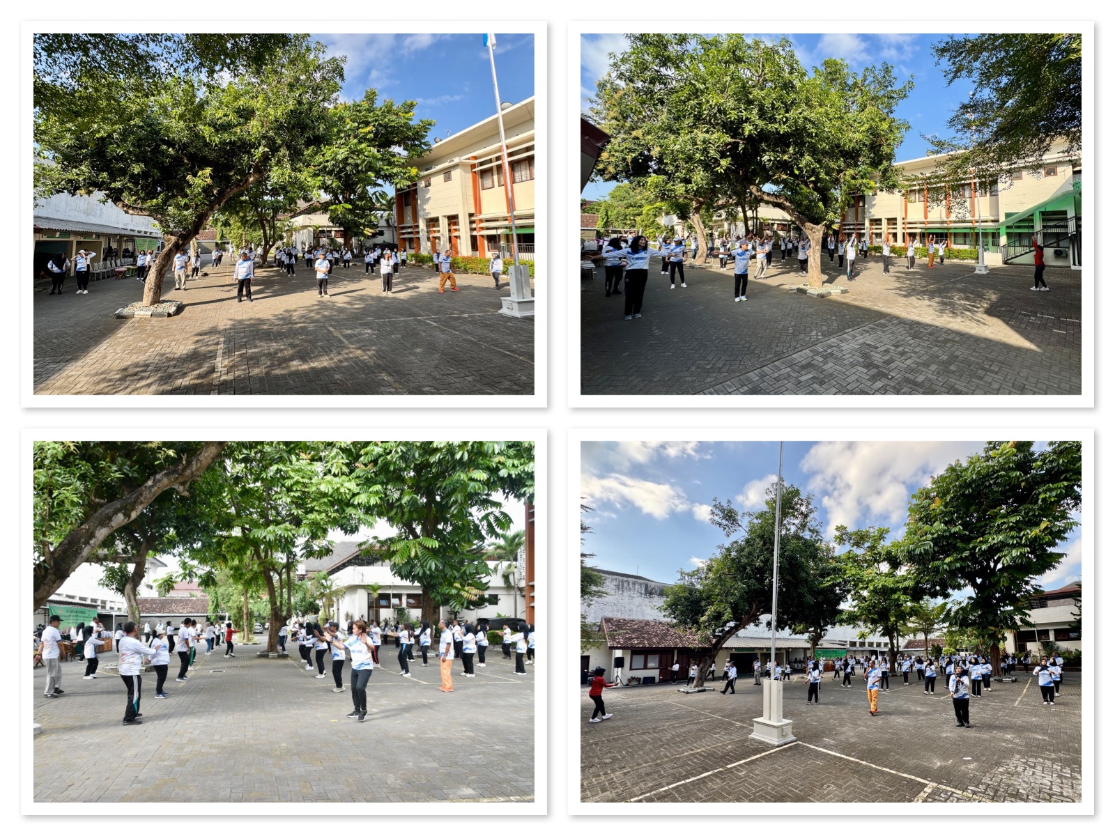 Pengadilan Negeri Yogyakarta Mengadakan Senam dan Perlombaan HUT Republik Indonesia ke-80 serta HUT Mahkamah Agung RI ke-80