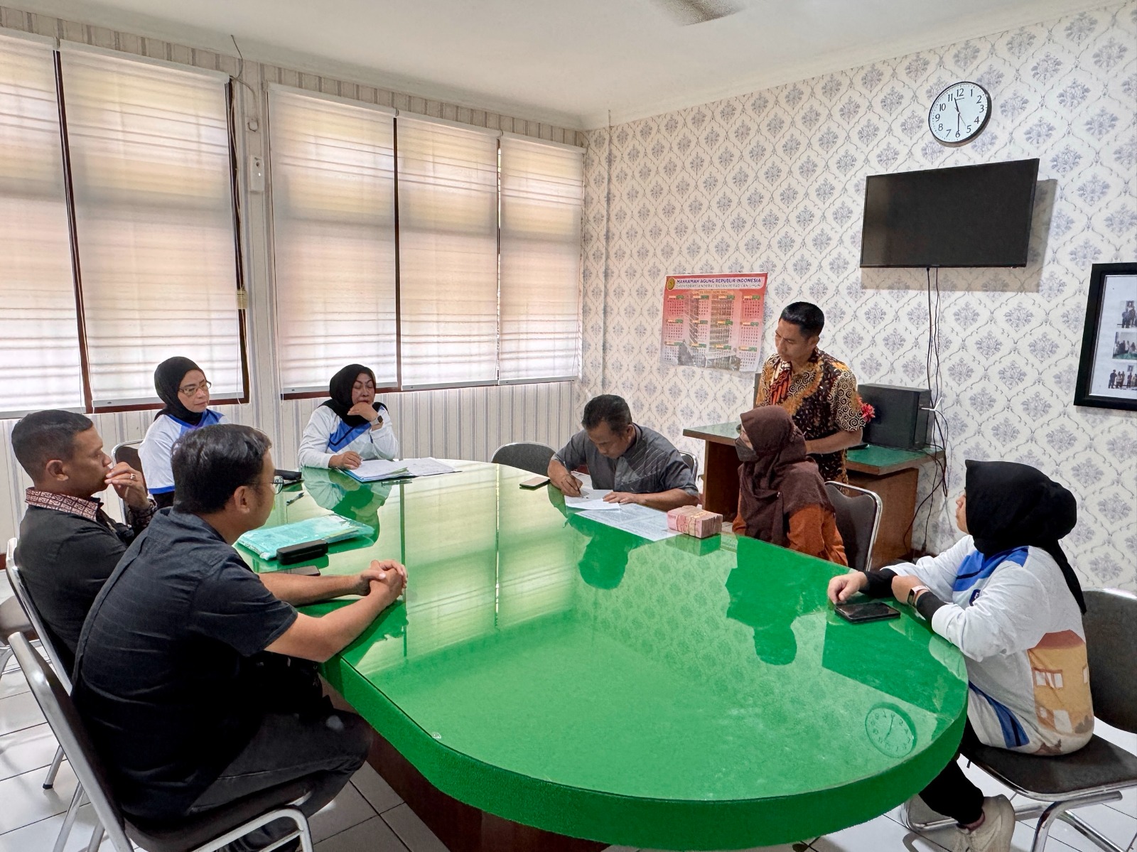 Pengadilan Negeri Yogyakarta Melaksanakan Eksekusi Perkara Perdata secara Sukarela