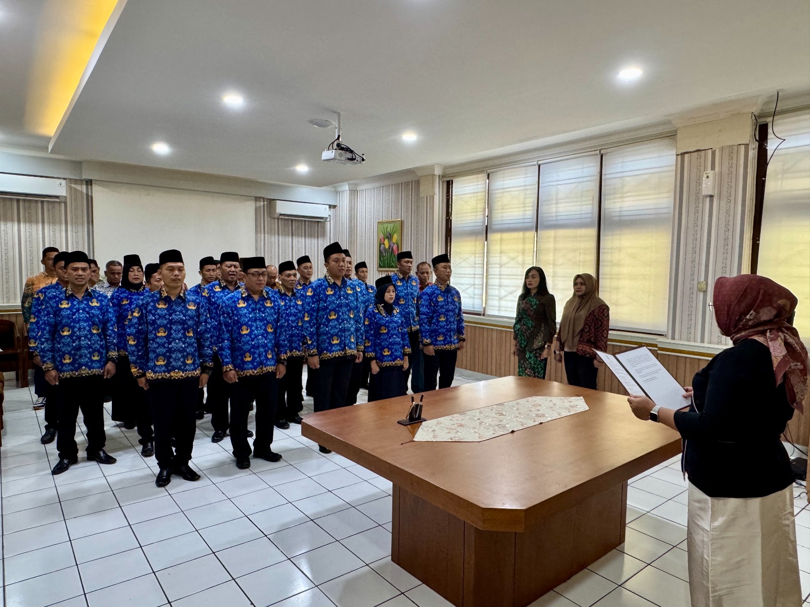 Pengambilan Sumpah/Janji Pegawai Pemerintah Dengan Perjanjian Kerja pada Pengadilan Negeri Yogyakarta