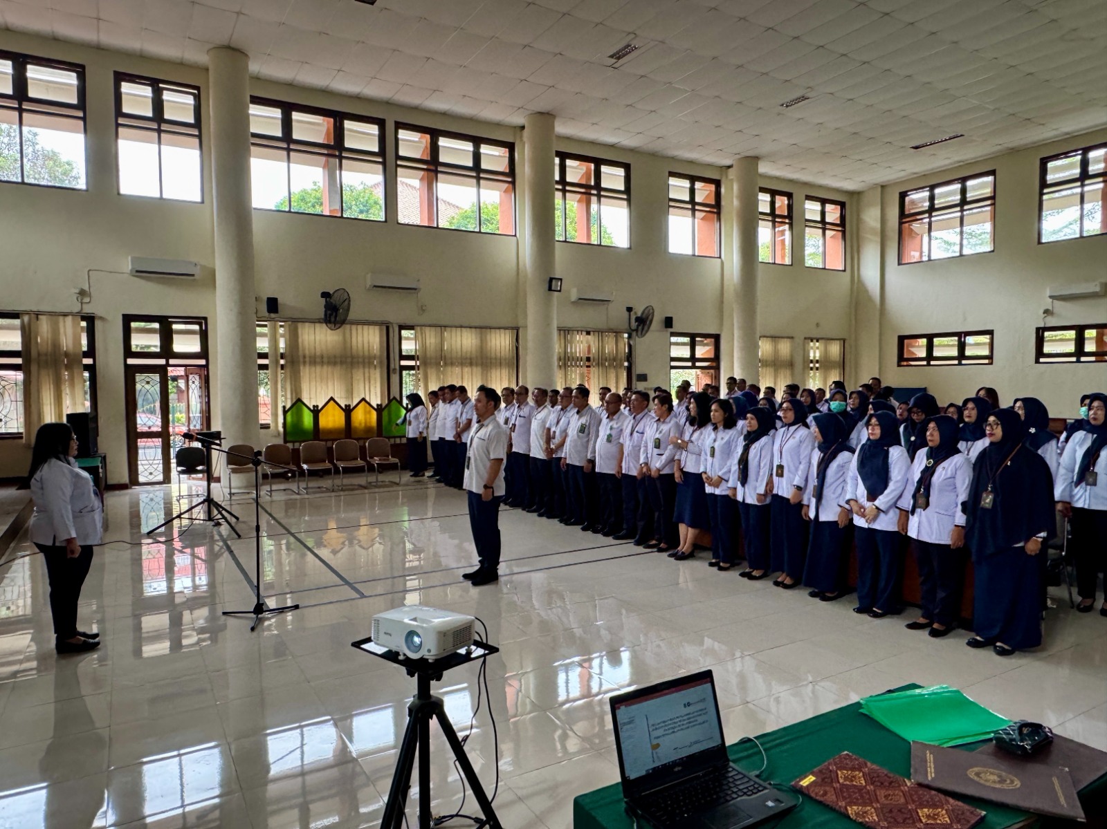 Apel Pagi Rutin 8 September 2025