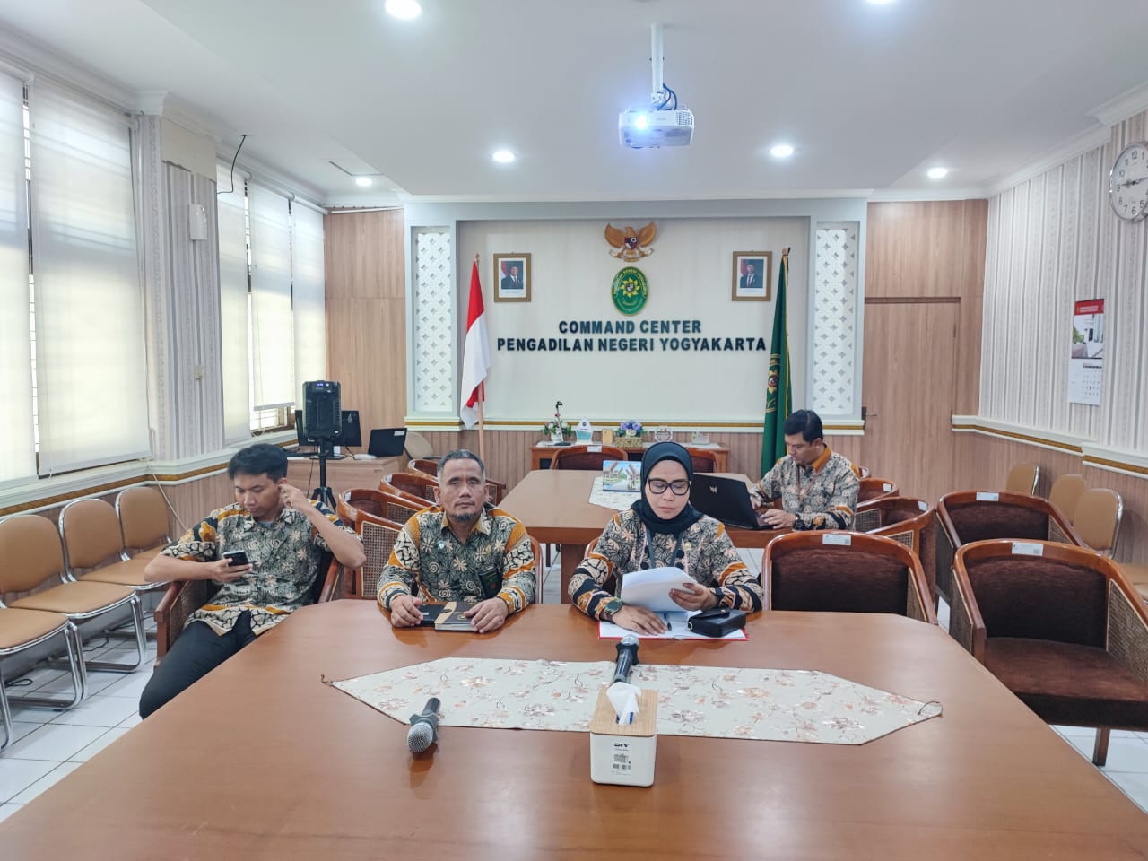 Pengadilan Negeri Yogyakarta Mengikuti Sosialisasi Kebijakan PNBP