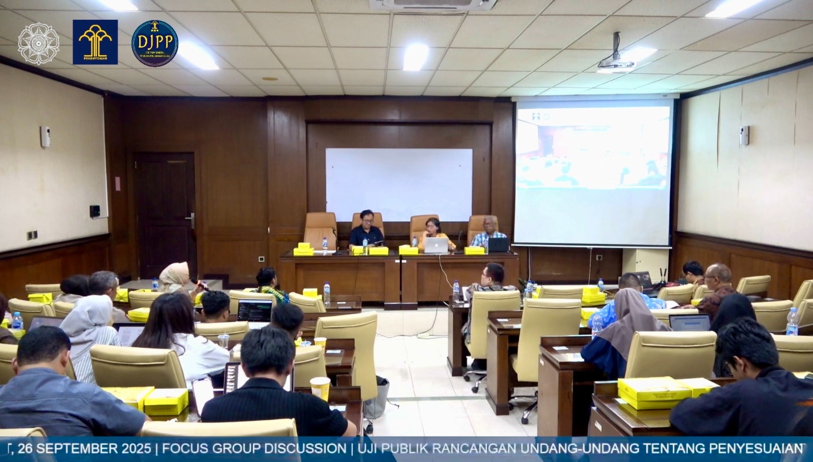 Ketua Pengadilan Negeri Yogyakarta Menghadiri FGD Uji Publik RUU Penyesuaian Pidana