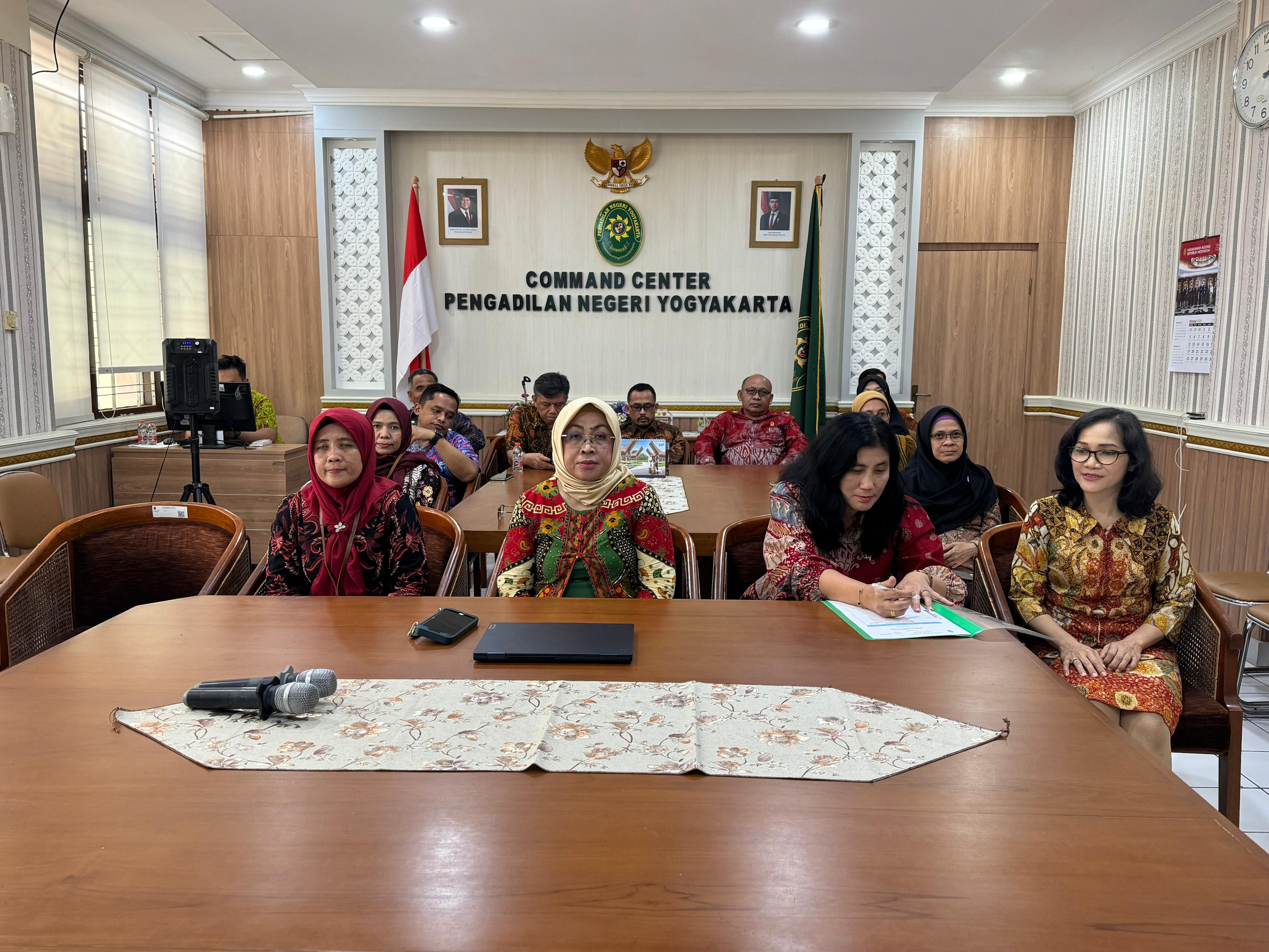 Pengadilan Negeri Yogyakarta Mengikuti Penutupan Pendampingan SMAP Tahun 2025