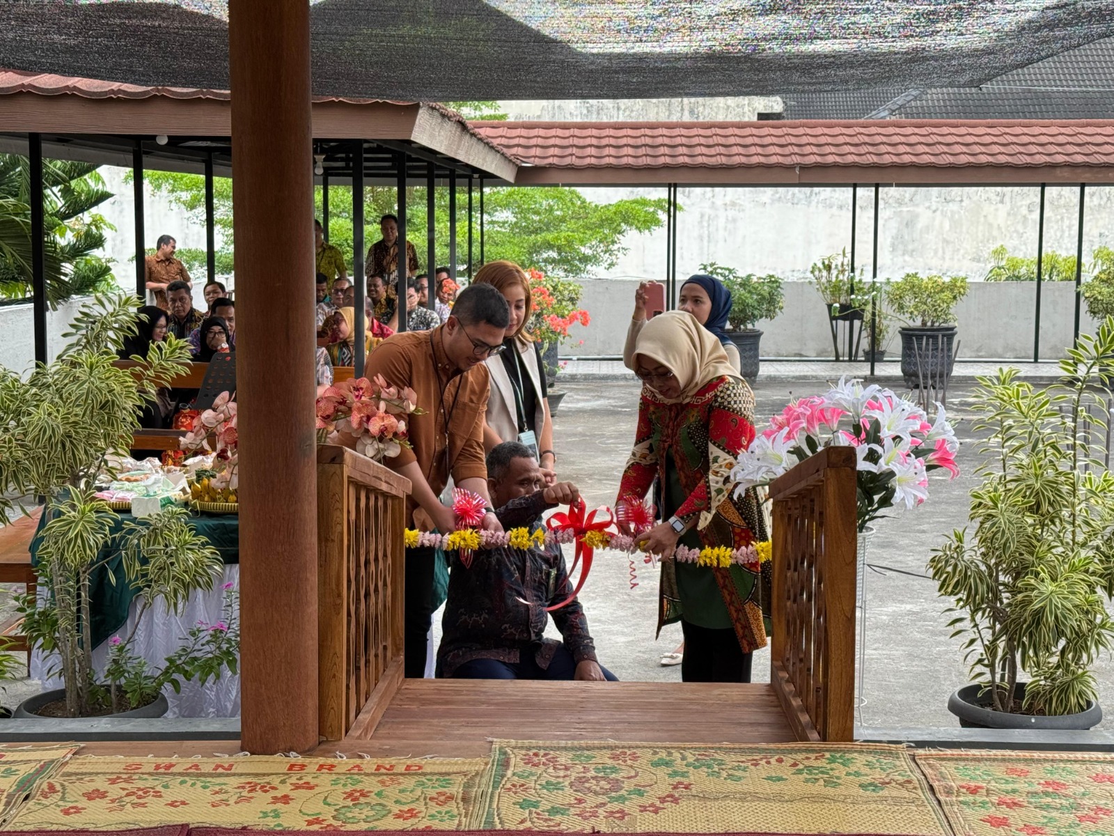 Peresmian Gazebo dan Sarapan Pagi bersama Pengadilan Negeri Yogyakarta Peresmian Gazebo dan Sarapan Pagi bersama Pengadilan Negeri Yogyakarta