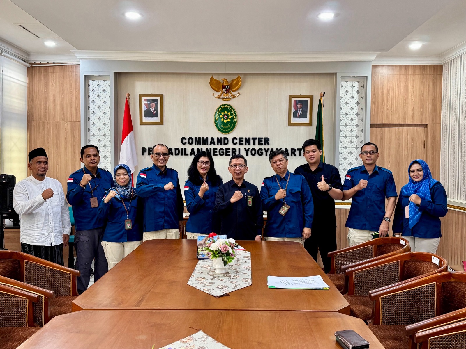 Pengadilan Negeri Yogyakarta Mendapatkan Kunjungan Kerja dari Ketua Kelompok Kerja SMAP Tahun 2025 beserta Tim Pengadilan Negeri Yogyakarta Mendapatkan Kunjungan Kerja dari Ketua Kelompok Kerja SMAP Tahun 2025 beserta Tim