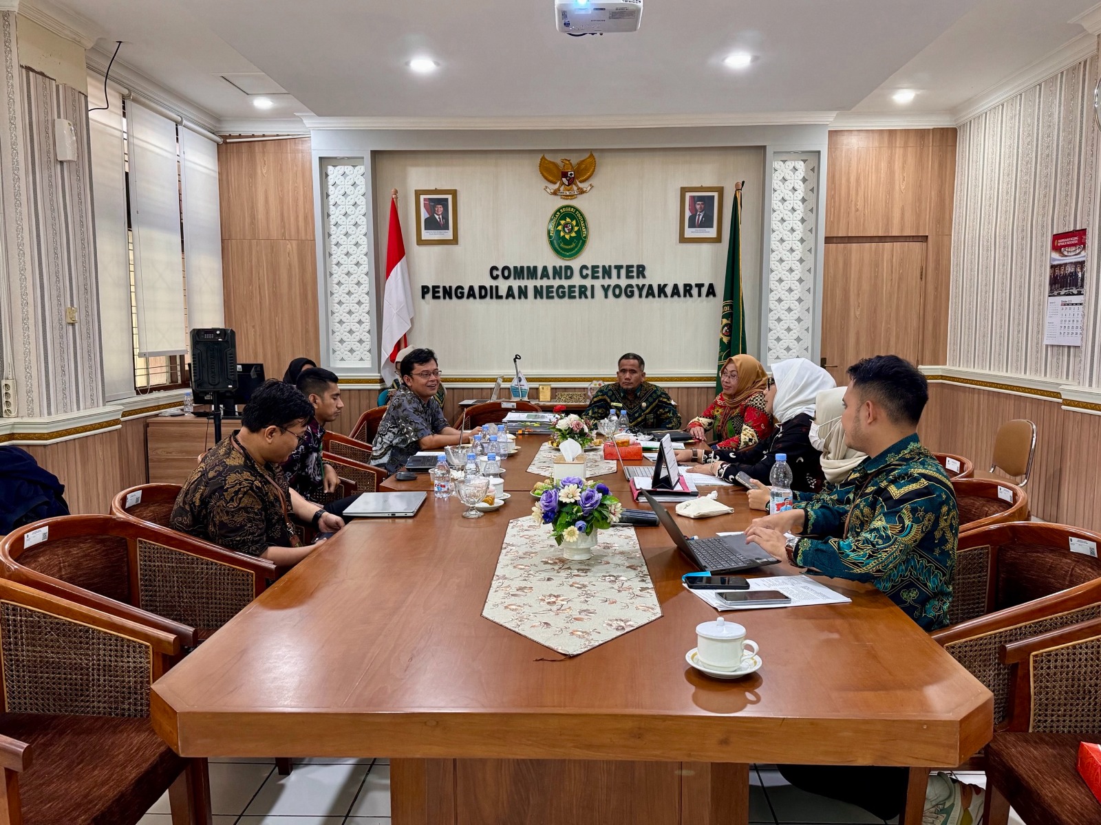 Asesmen AMPUH di Pengadilan Negeri Yogyakarta oleh Tim Asesmen AMPUH Badilum