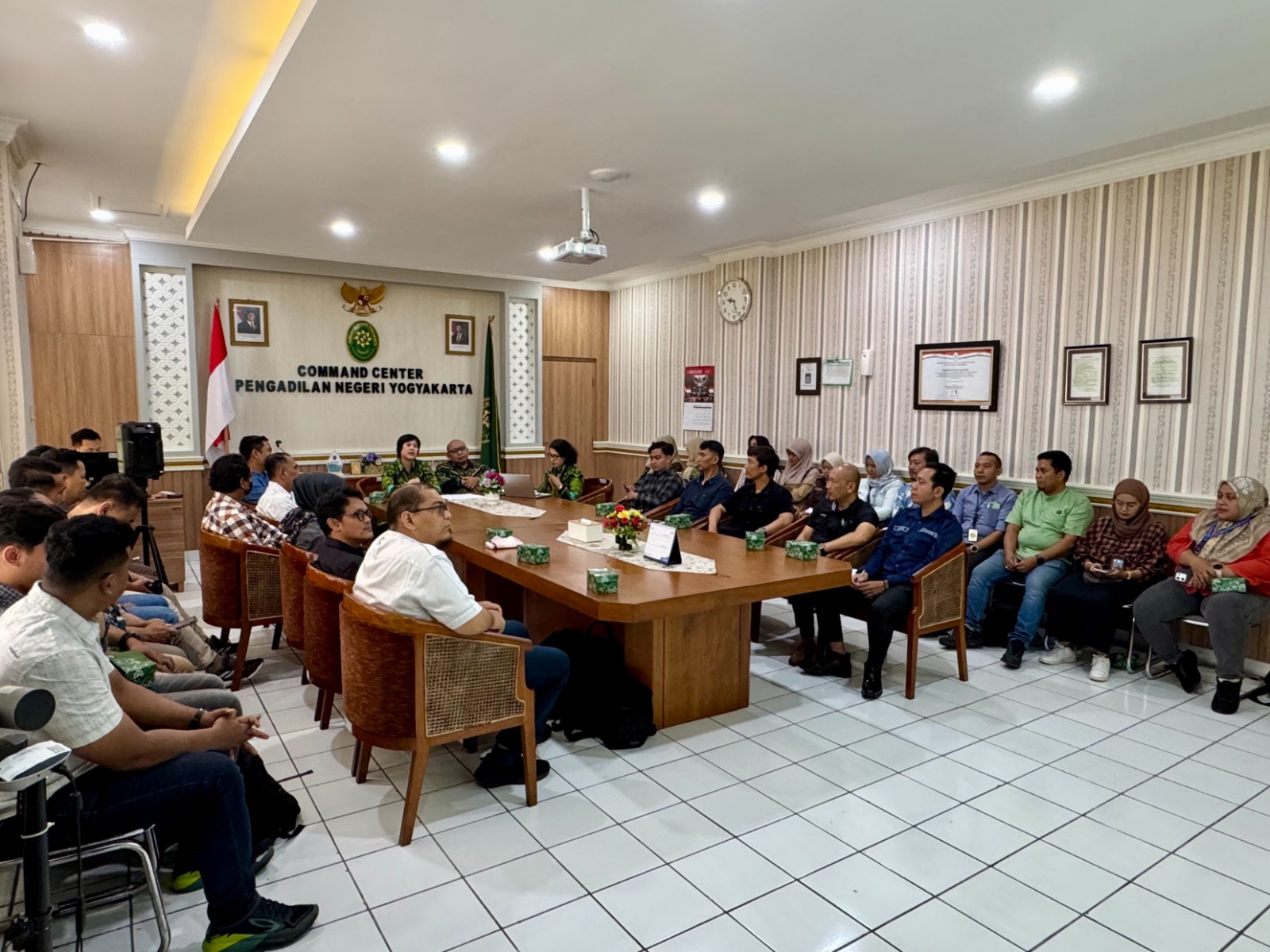 Sosialisasi dan Monev e-Berpadu terkait Pengajuan Administrasi Perkara Pidana