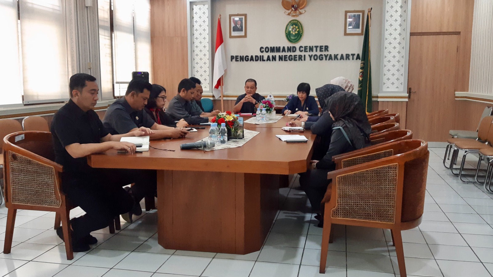 Rapat Pimpinan Pengadilan Negeri Yogyakarta bersama Kepaniteraan dan Kesekretariatan 